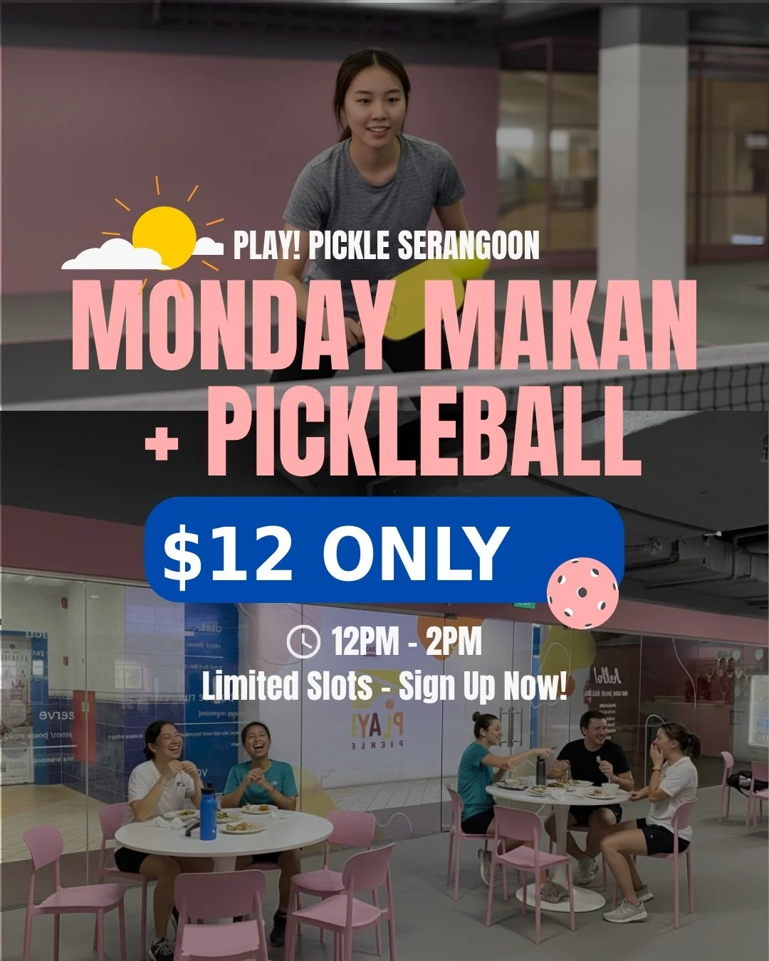 Monday Makan + Pickleball