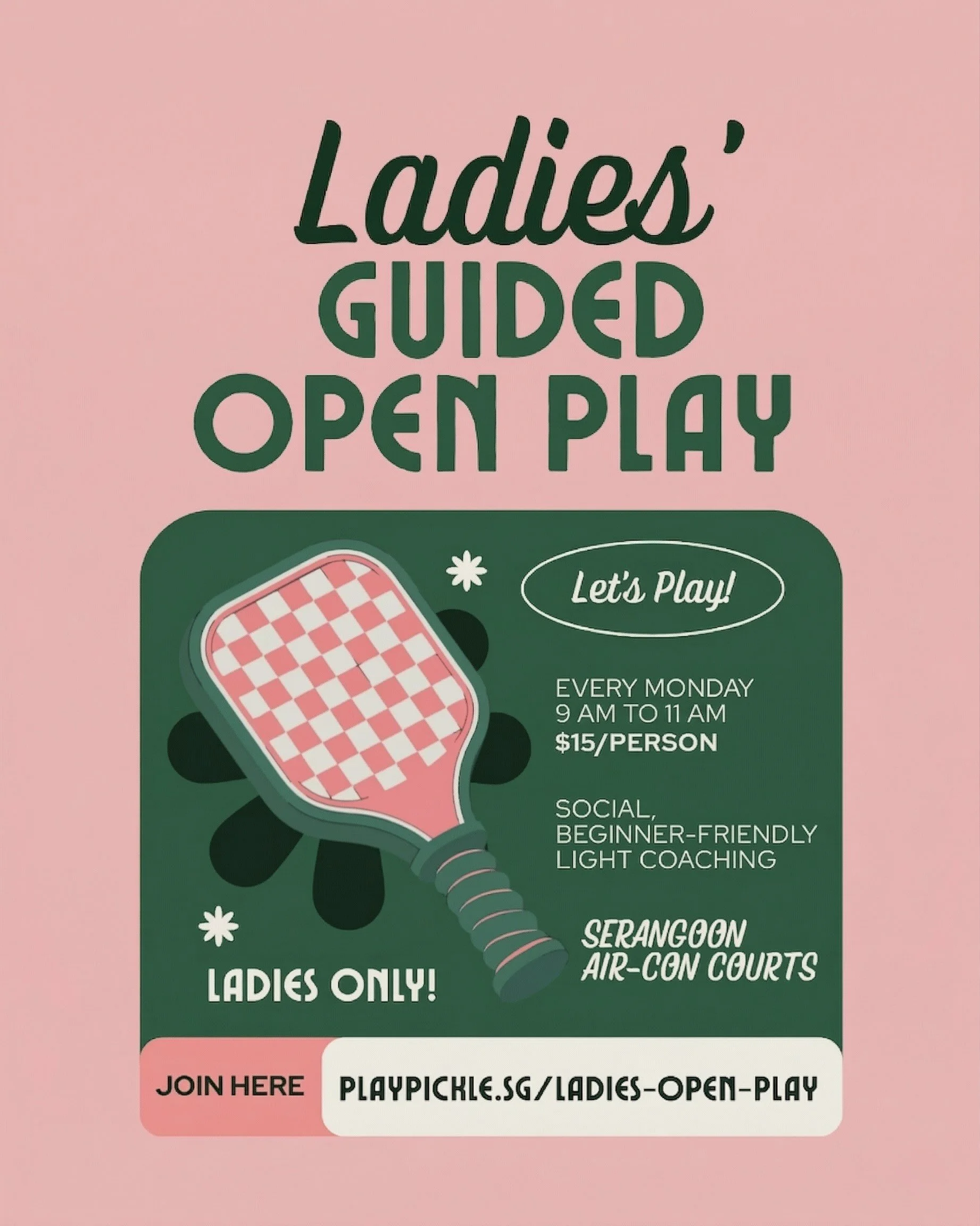 Ladies Guided Open Play