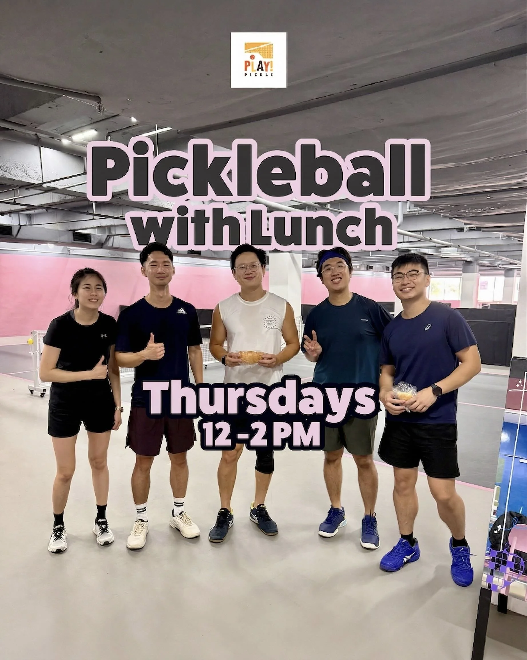 Thursday Pickleball + Lunch