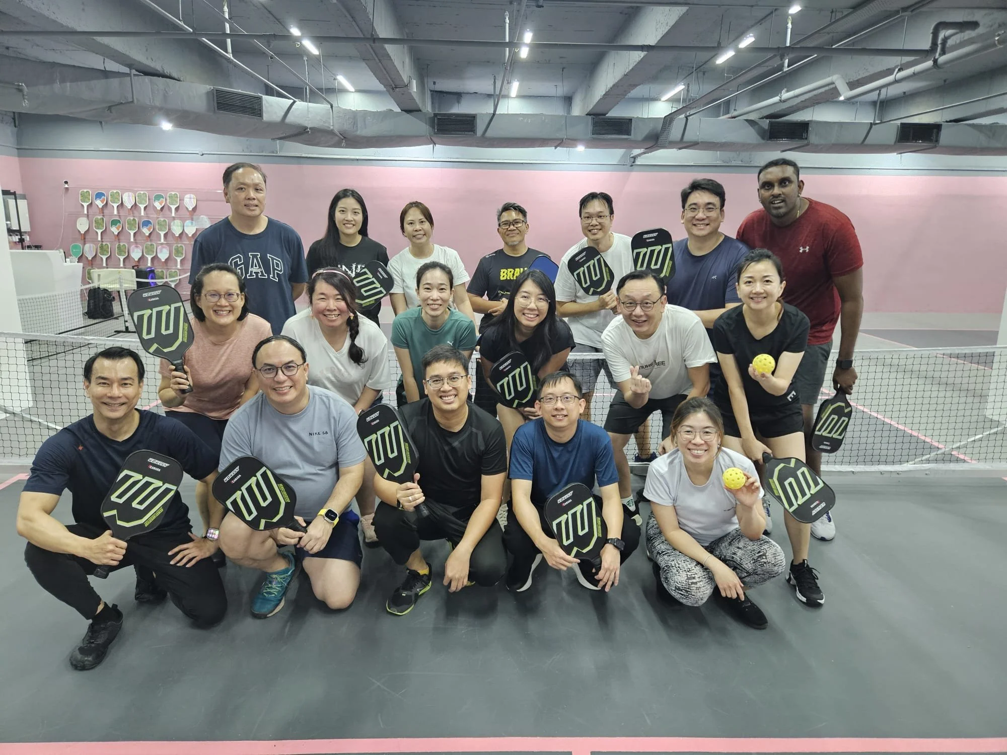 Corporate pickleball workshop Singapore