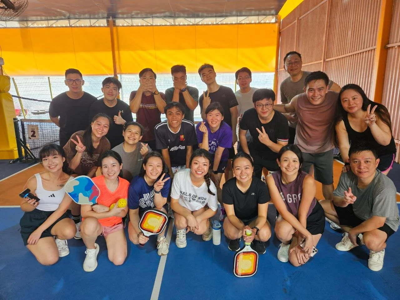 Company pickleball workshop Singapore