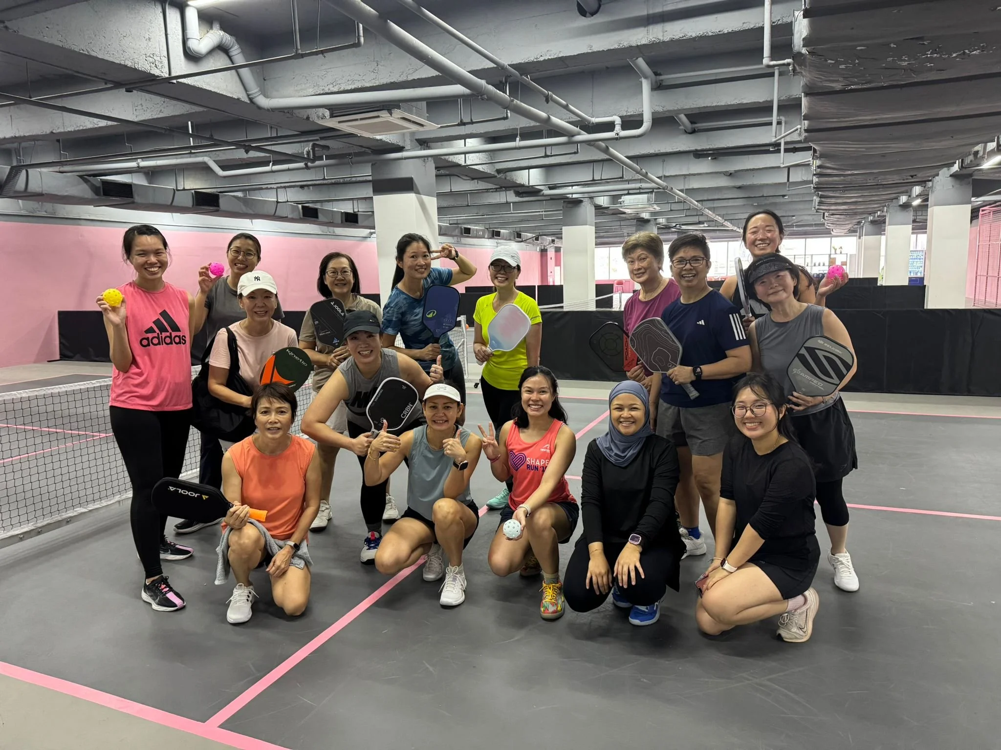 Ladies Guided Open Play at Play! Pickle Singapore