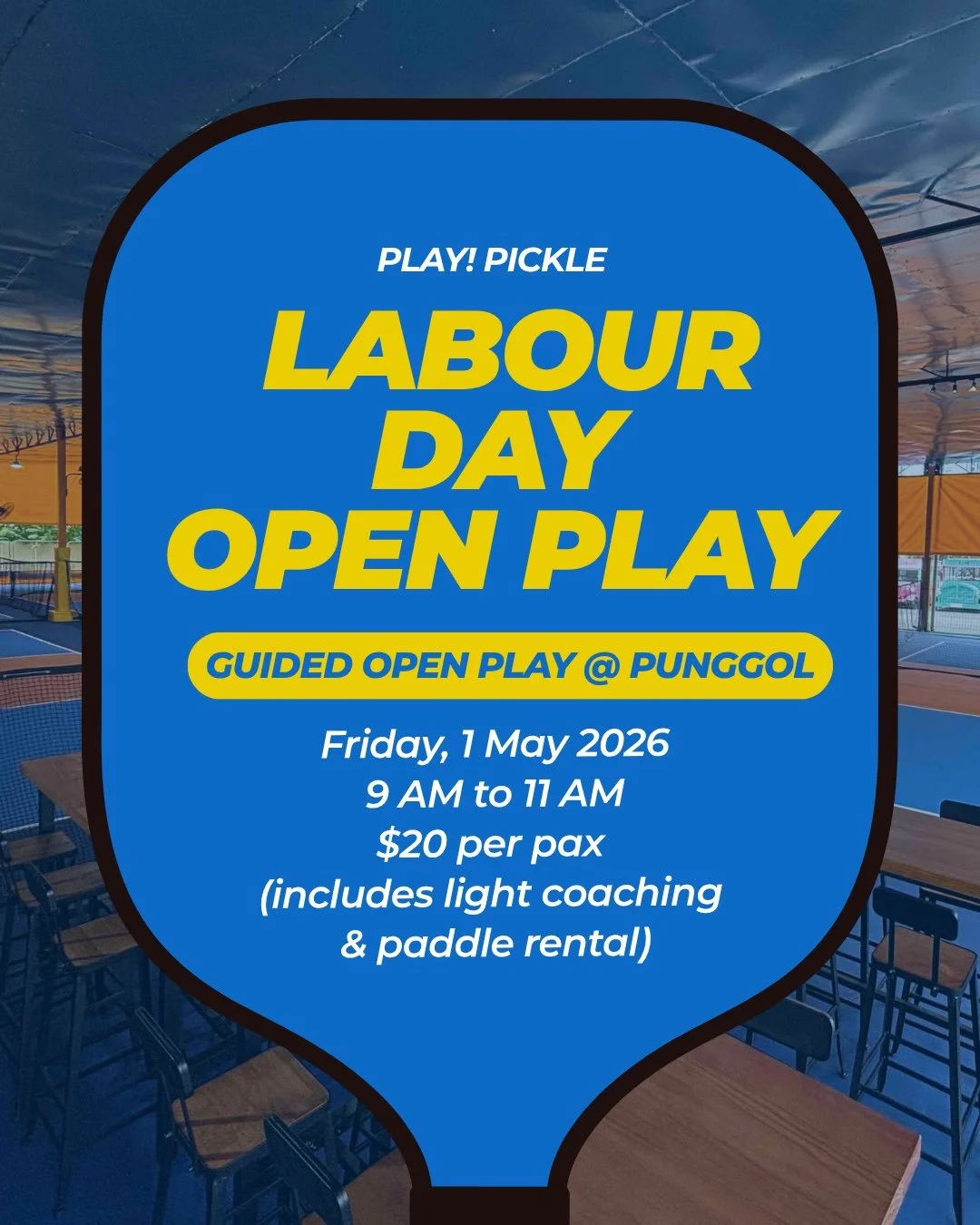 Labour Day Pickleball Open Play