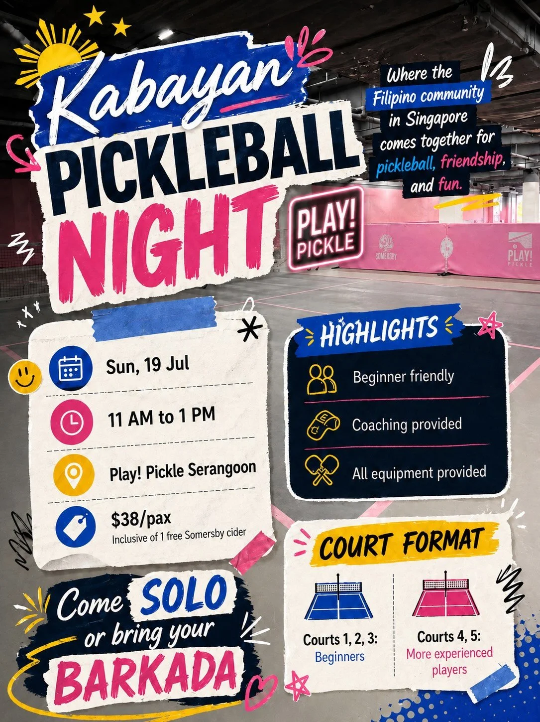 Kabayan Pickleball Party