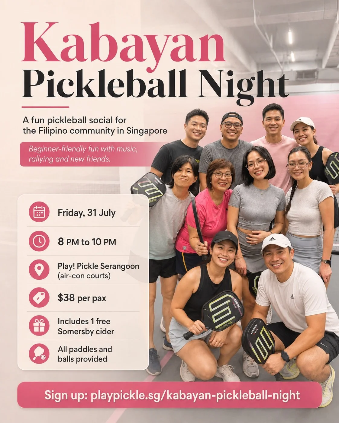 Kabayan Pickleball Night