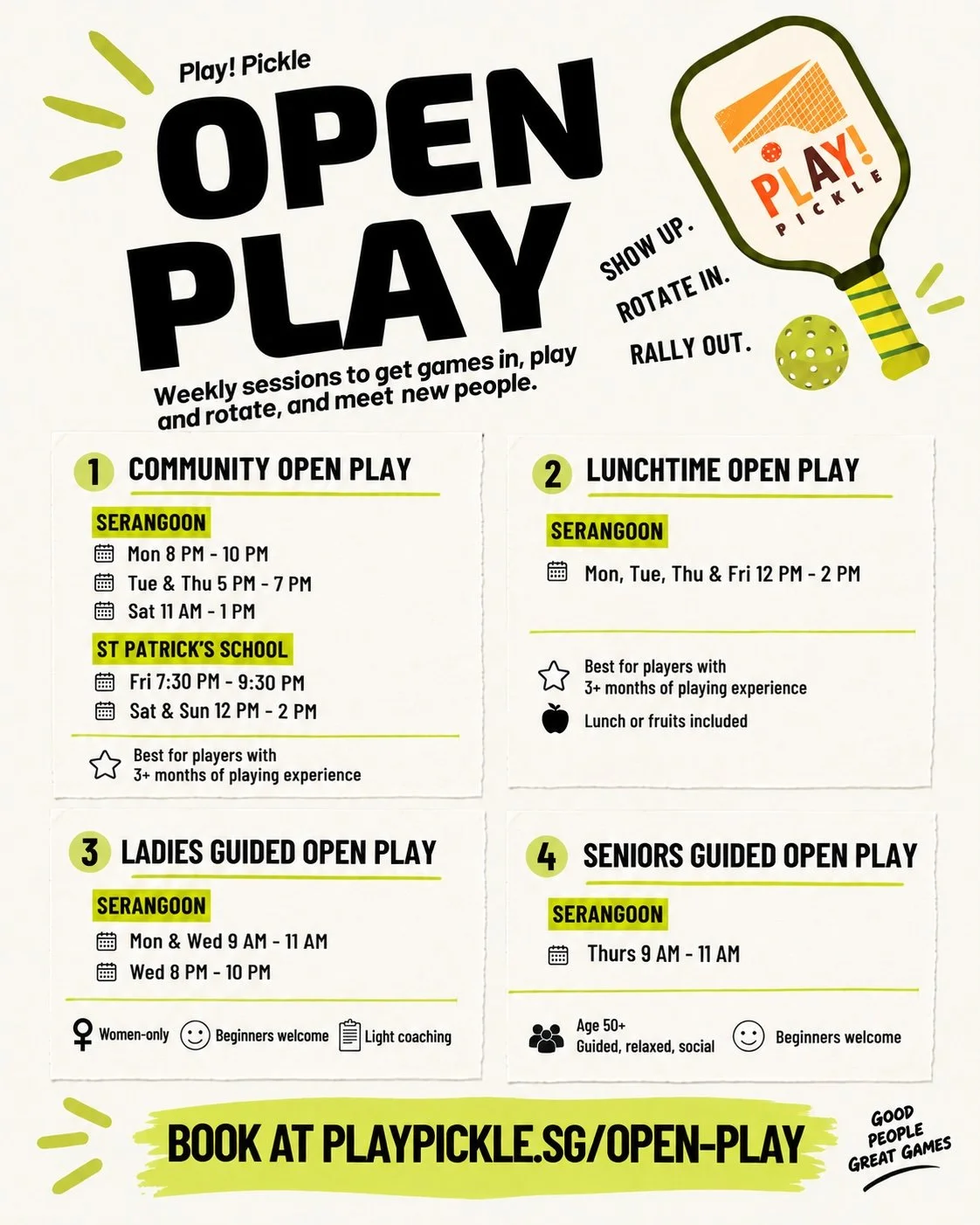 Pickleball Open Play