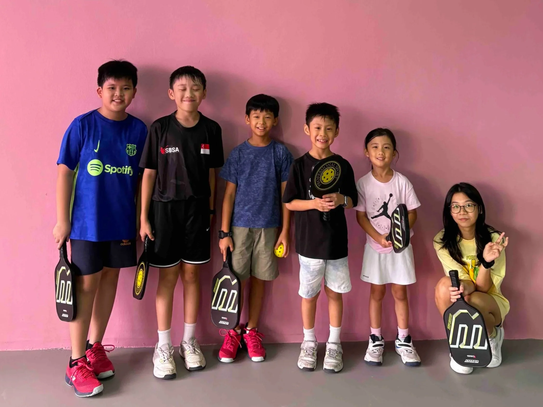 pickleball classes kids group