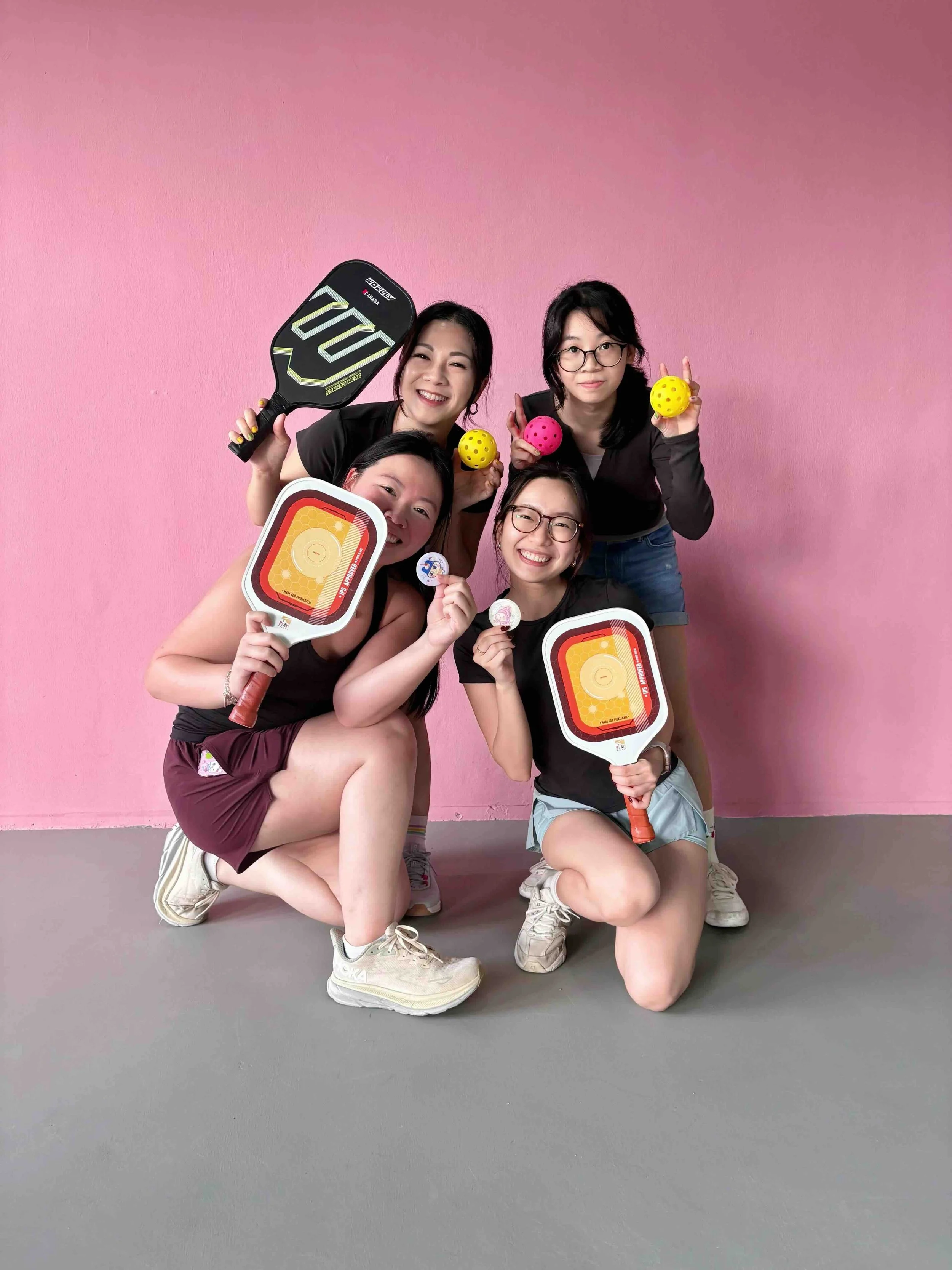 Women's pickleball programmes at Play! Pickle Singapore