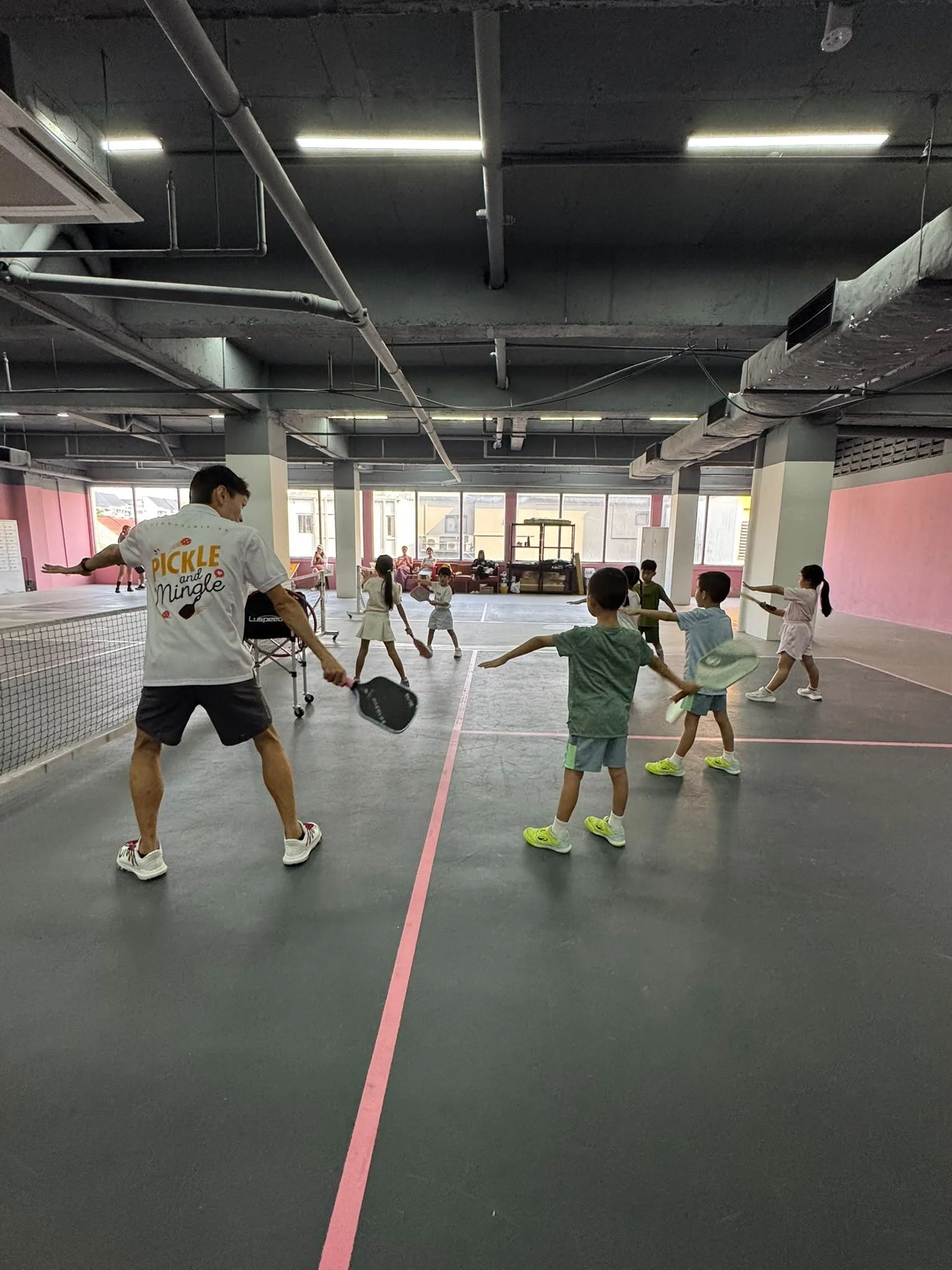 Junior Development pickleball for ages 5 to 8 at Serangoon