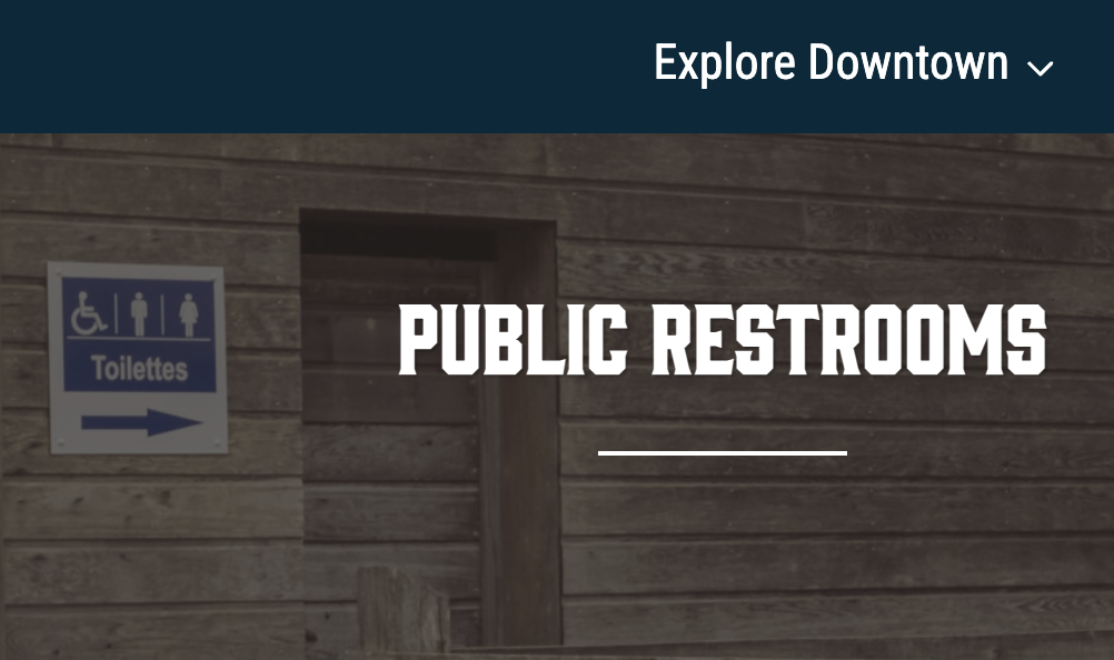 Portland Maine Public Restroom Master Plan