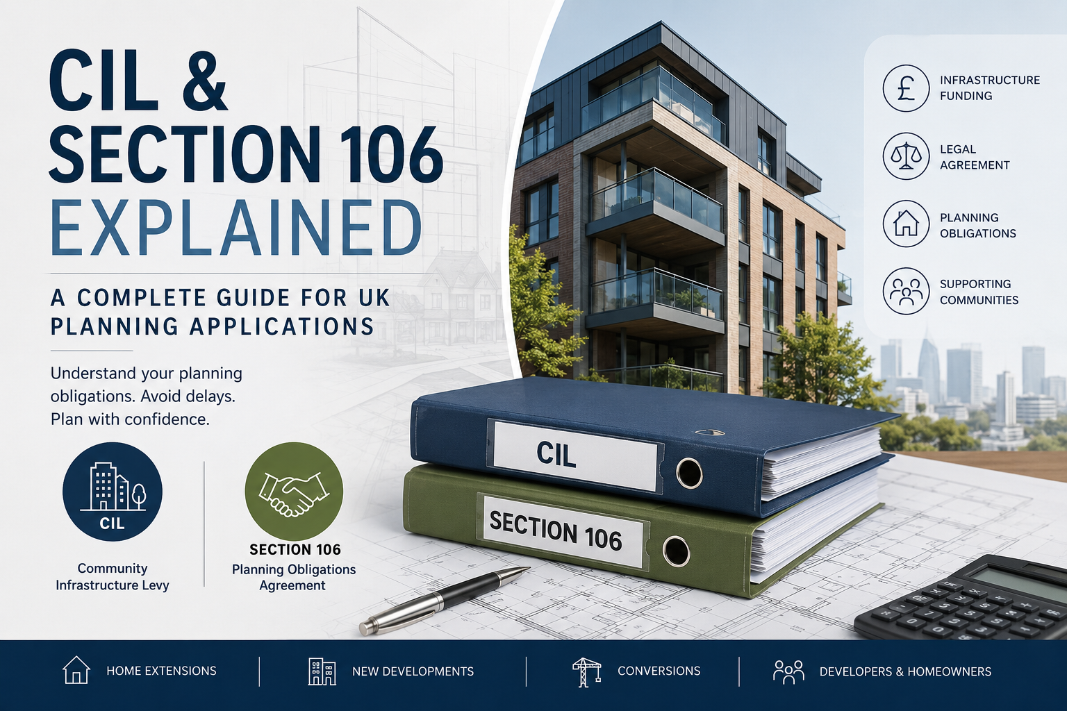CIL and Section 106 Explained: A Complete Guide for UK Planning Applications (2026)