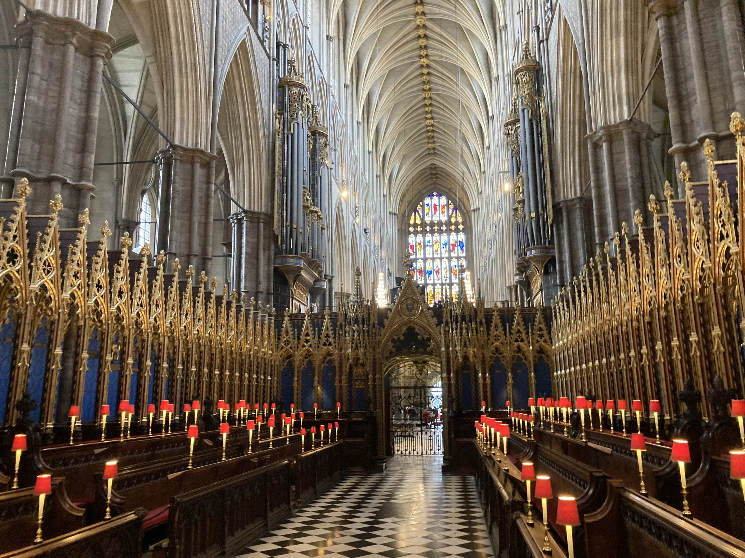 Interior View of Westminster Abbey Where Only Blue Badge Guides Can Guide.