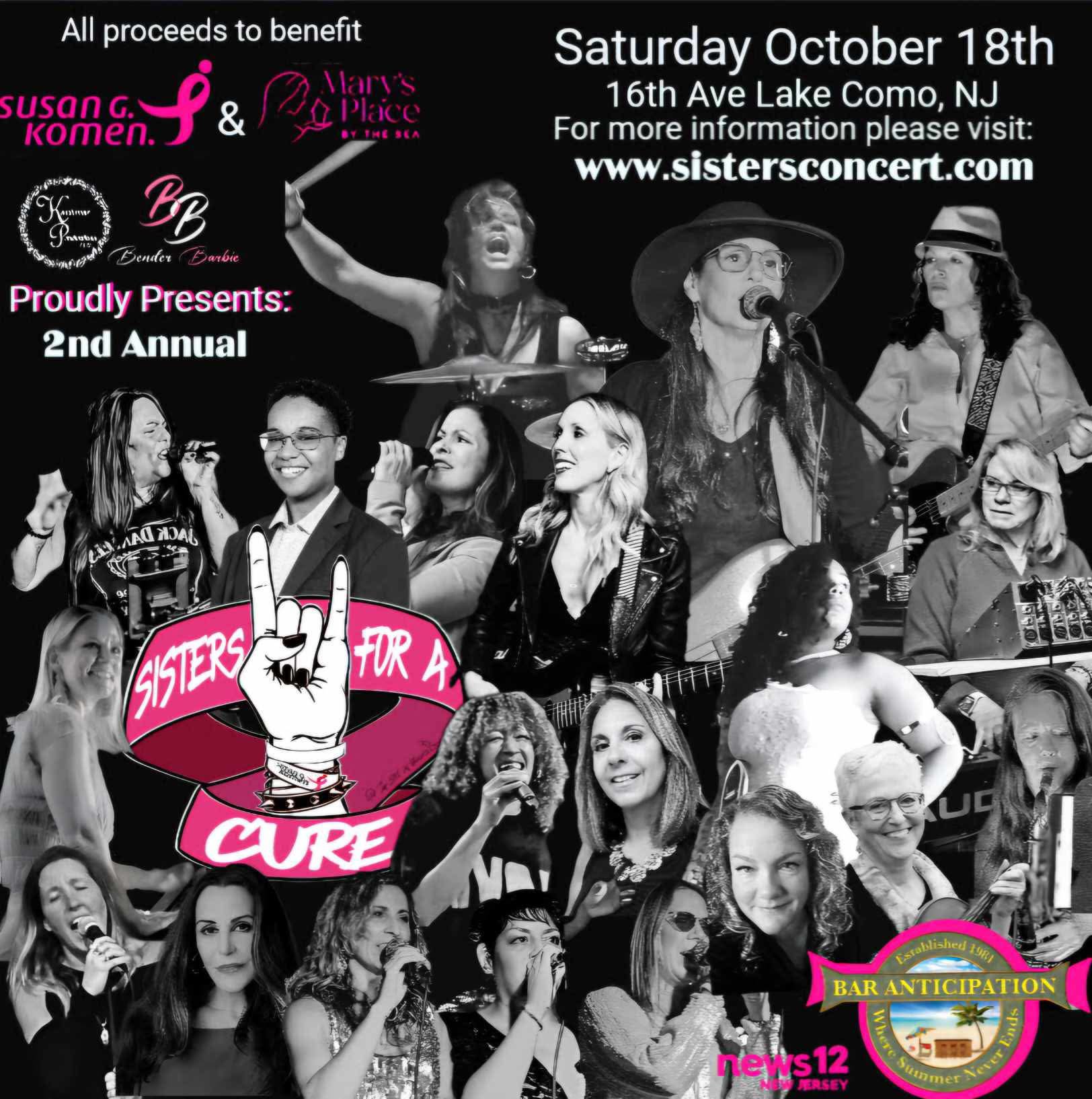 Sisters For A Cure Concert 💕