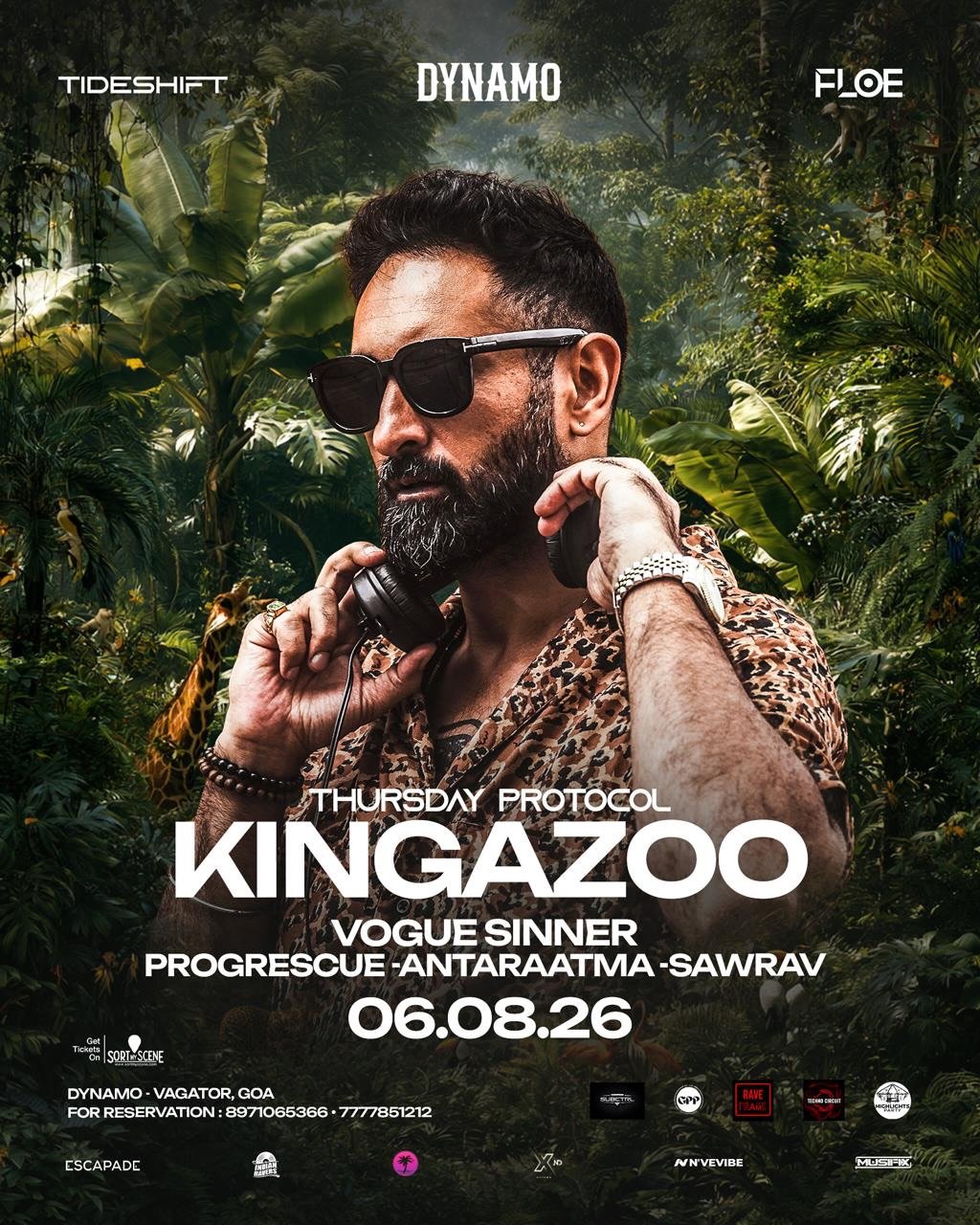 I secretly think Goa is at its best in the monsoon. Wilder crowds, louder music and absolutely no excuses to stay home. Get your Crocs and hipster raincoats ready! Thursday at Dynamo is gonna be lit, no matter what the weather decides. Check out this