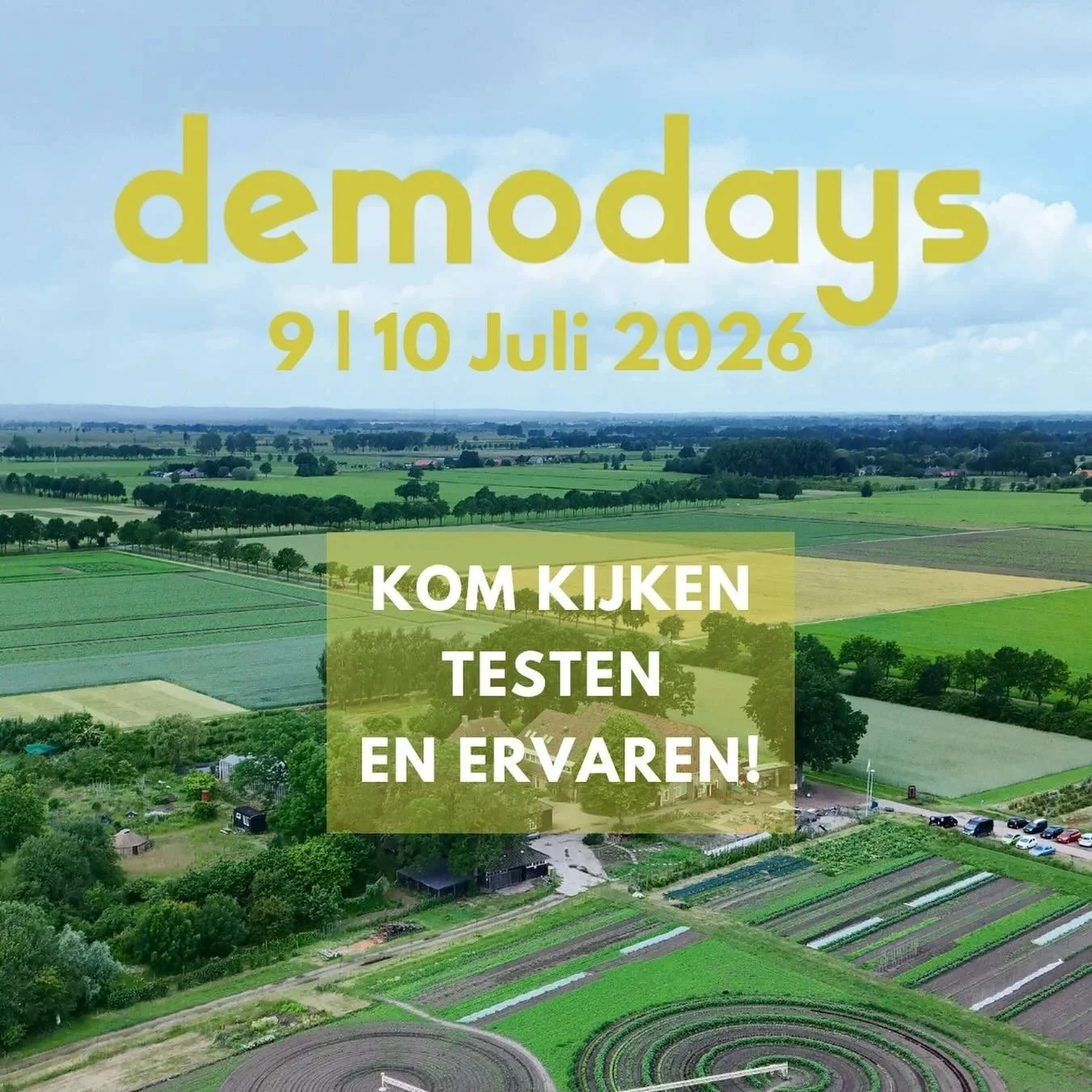 Demodays 9 &amp; 10 juli 2026
