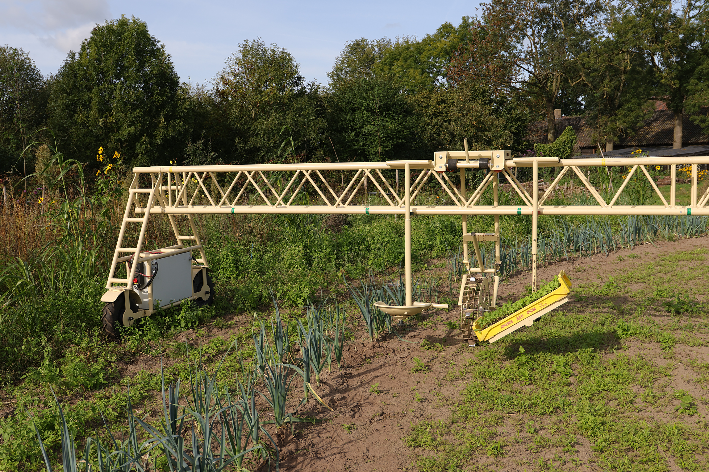 The Circlefarm arm in the field