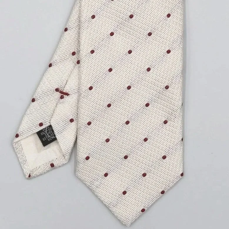 Cravate Tricot Limited Punto ROUGE 4