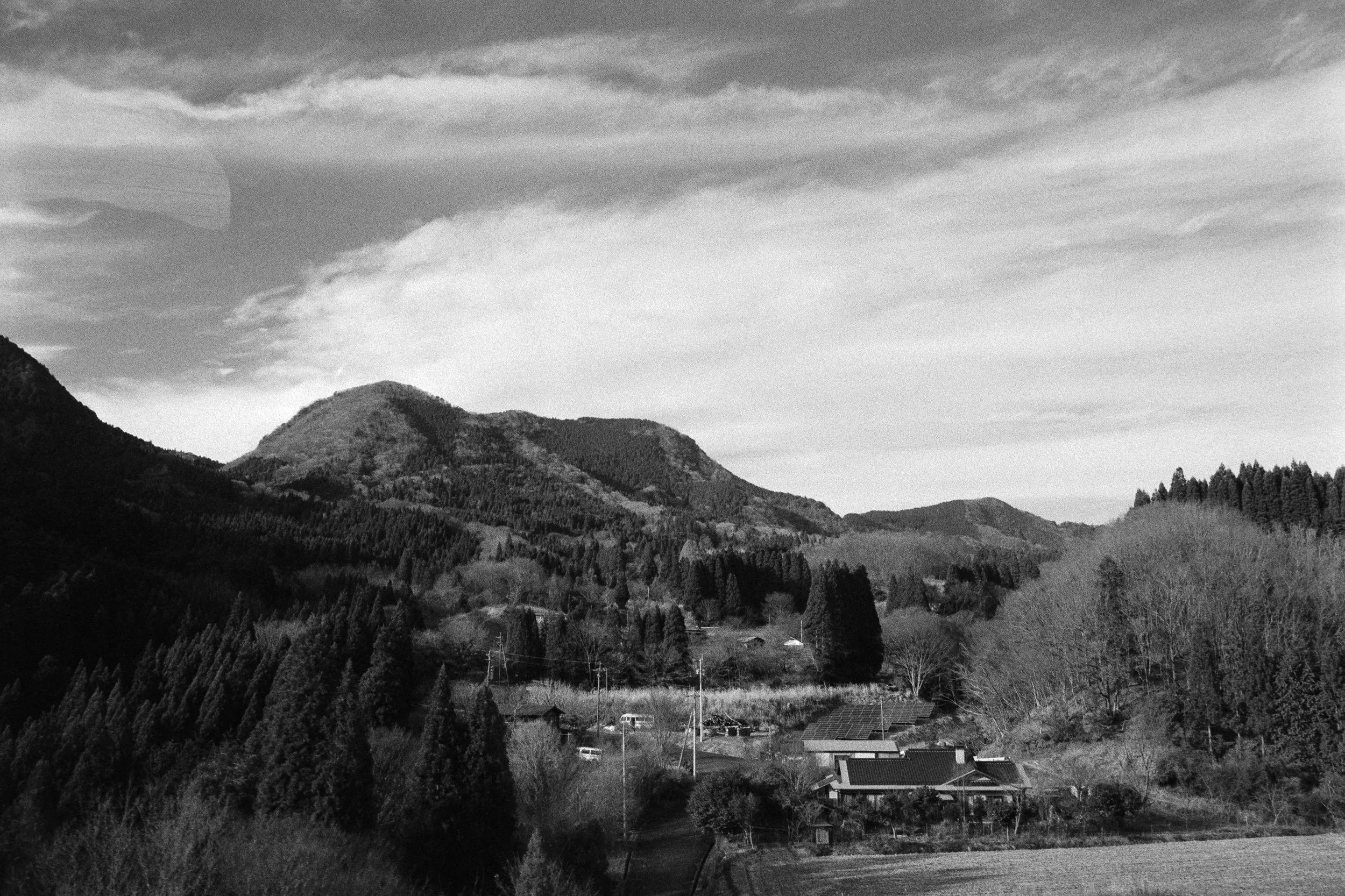 Yufuincho Kawakami 湯布院町川上 , Nikon F3 + Ilford HP5