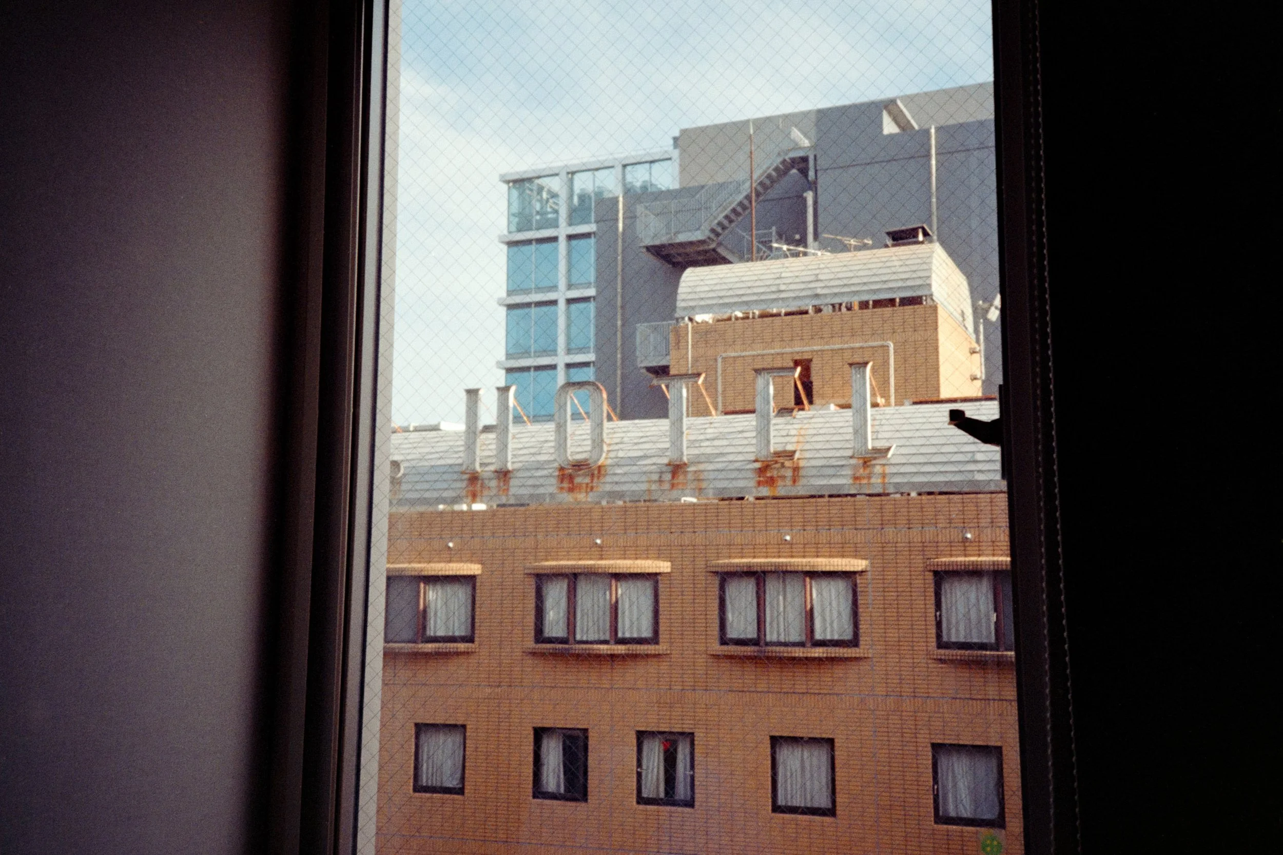 Fukuoka 福岡市 , Ricoh FF-9 + Kodak Gold 200