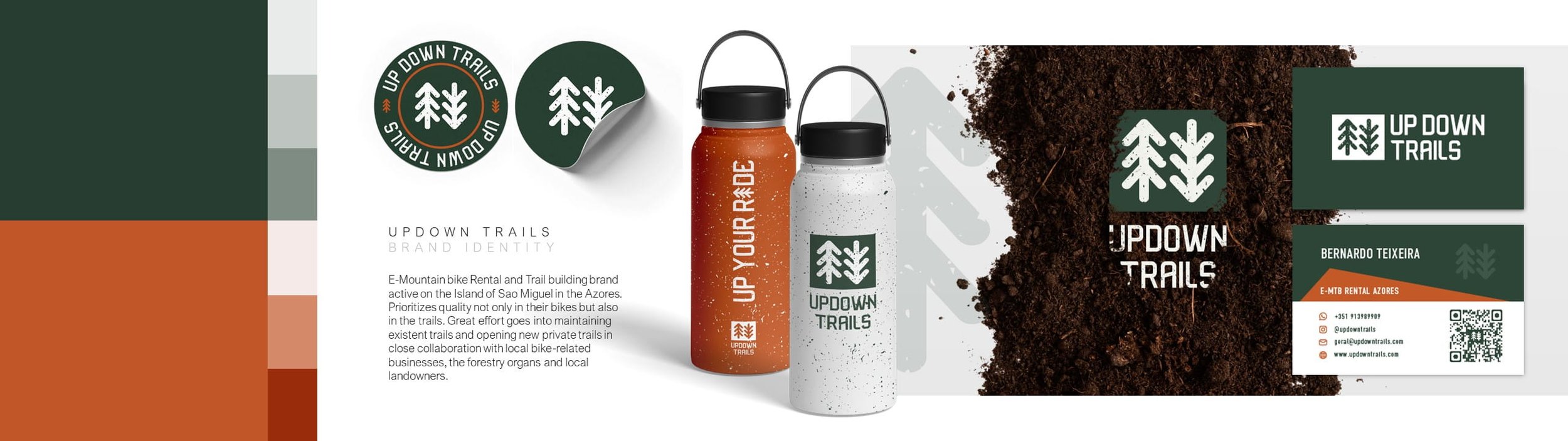 Branding Portfolio - UpDown Trails