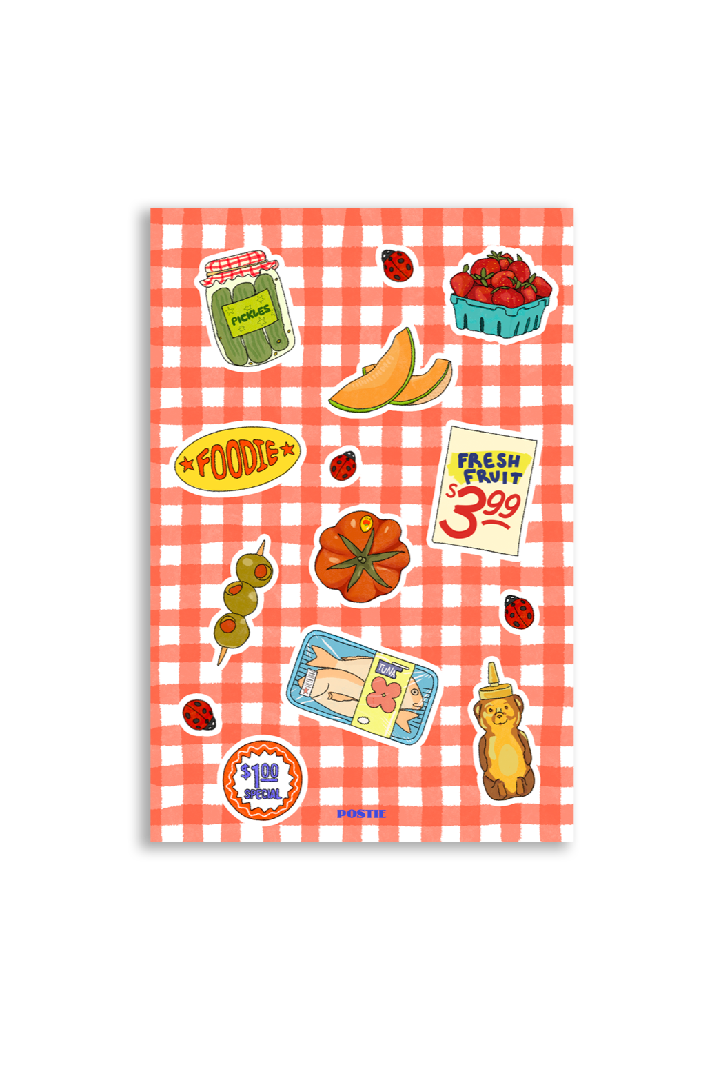 Farmers Market Sticker Sheet