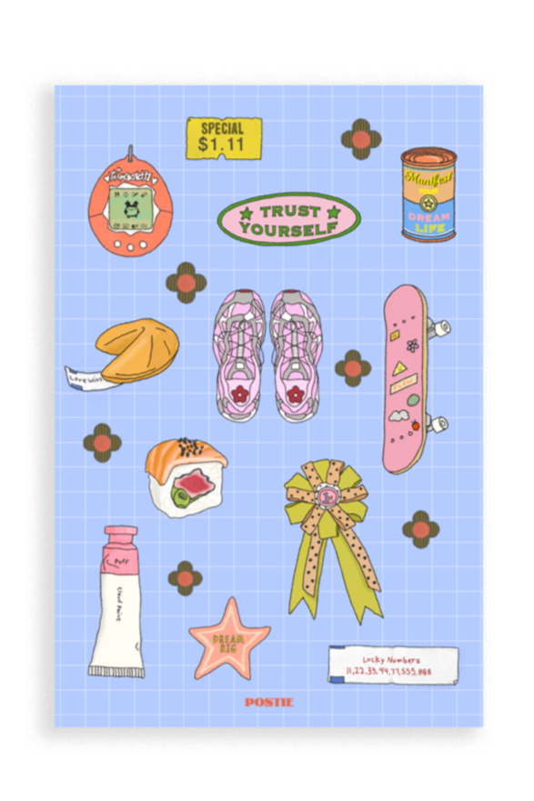Manifestation Sticker Sheet