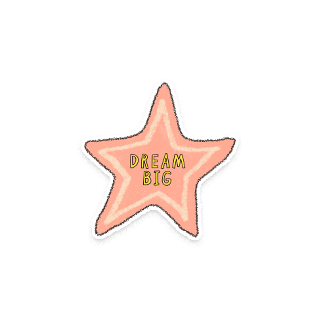 Dream Big Sticker