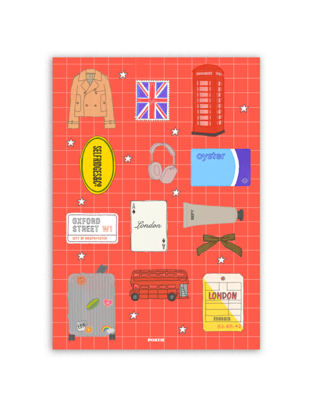 London Sticker Sheet