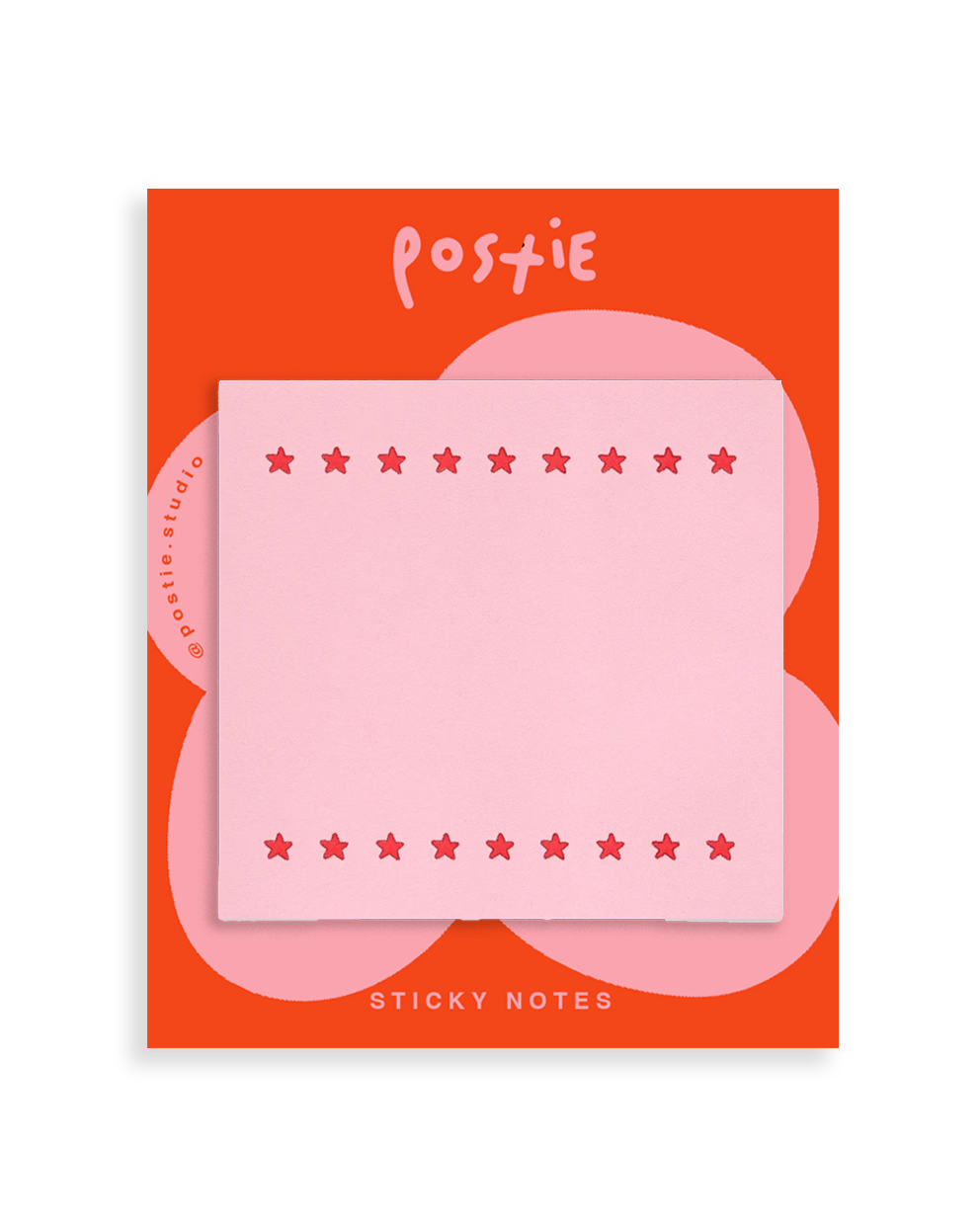 Pink Seeing Stars Sticky Notes