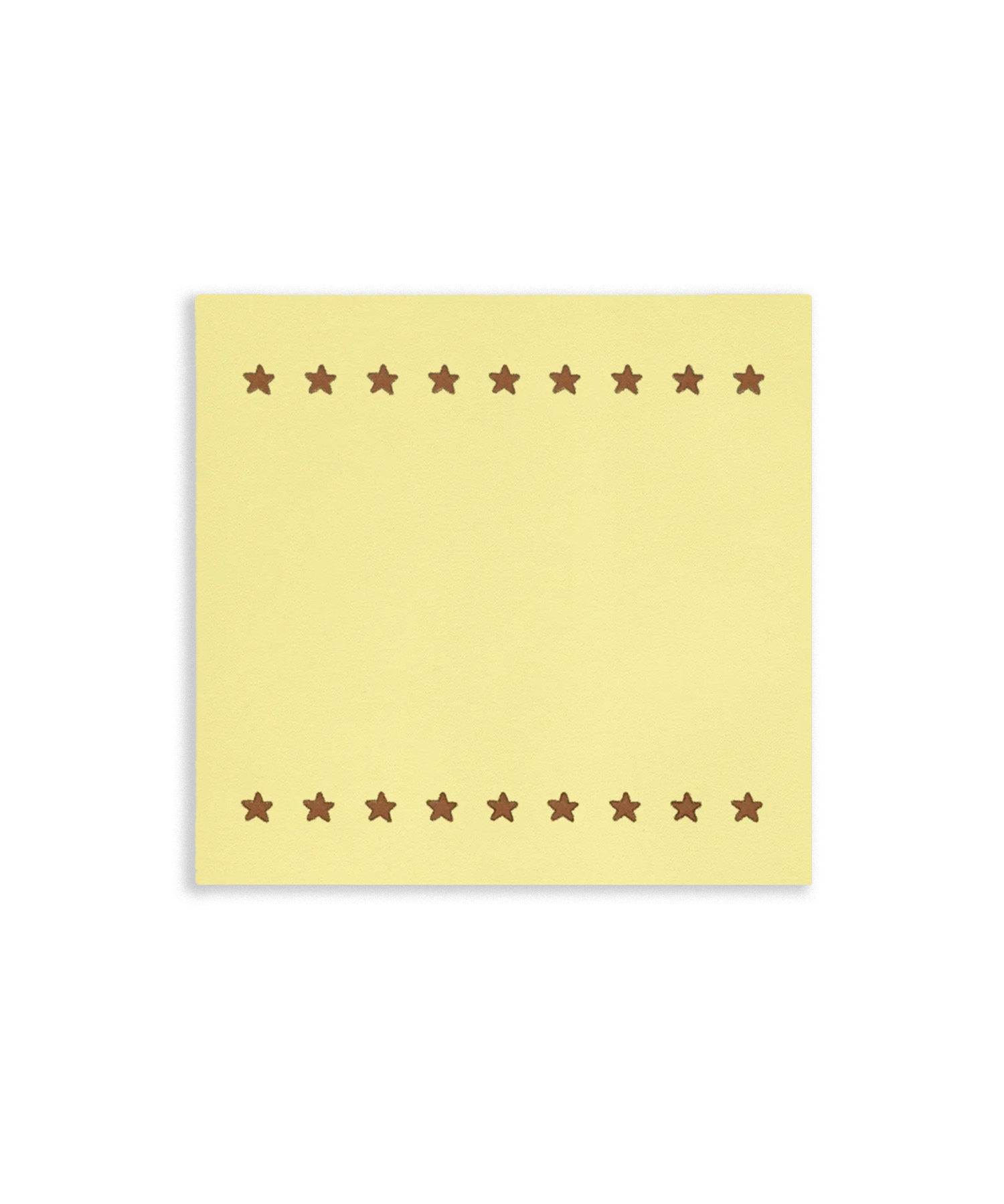 Yellow Seeing Stars Sticky Notes