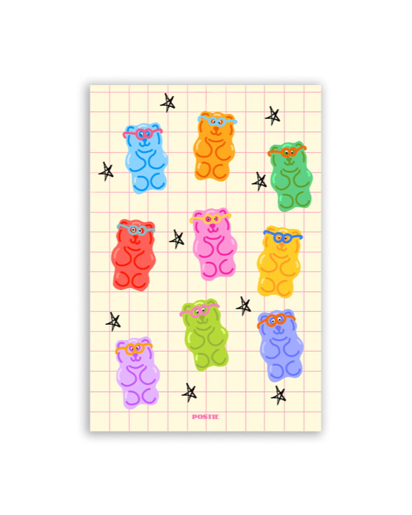 Gummy Bears Sticker Sheet