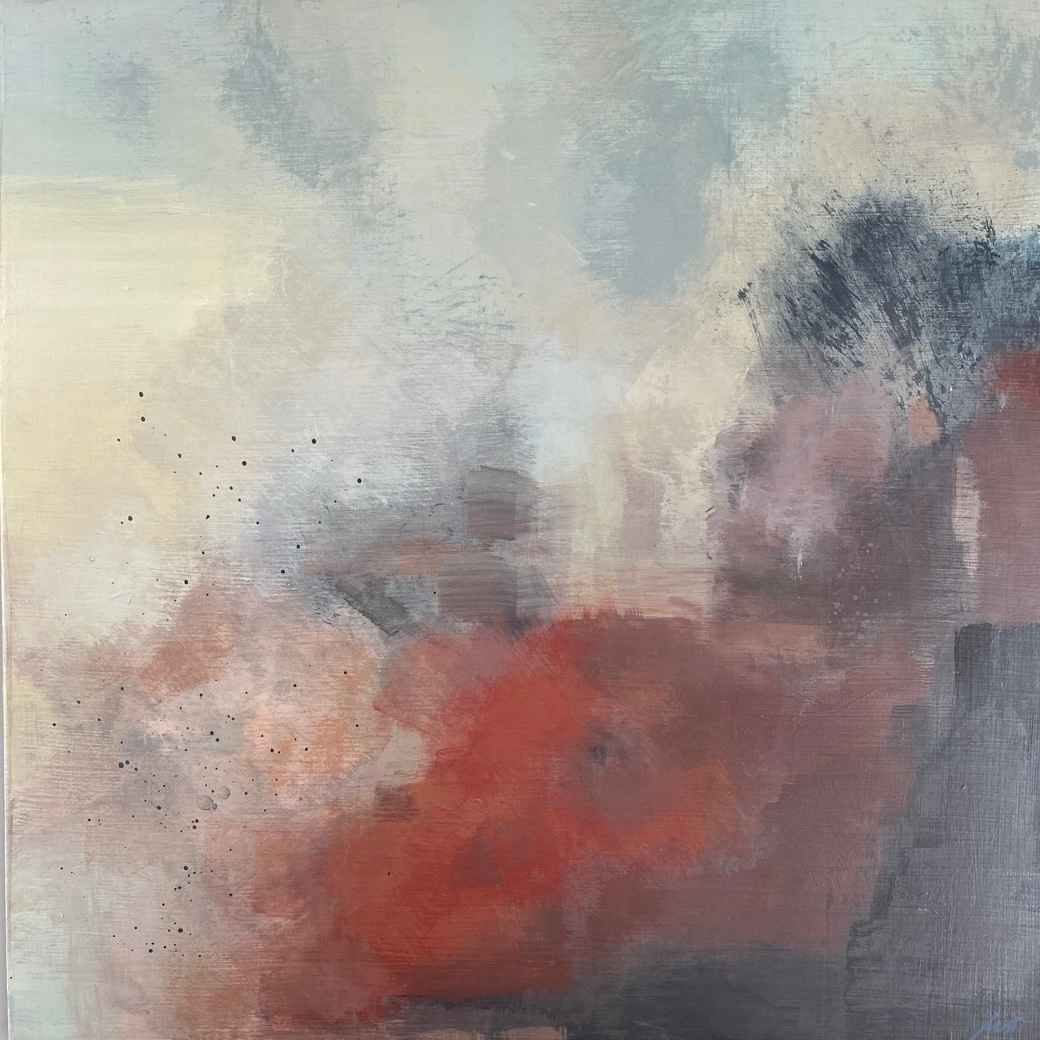 Activated 12x12" Acrylic on panel- SOLD