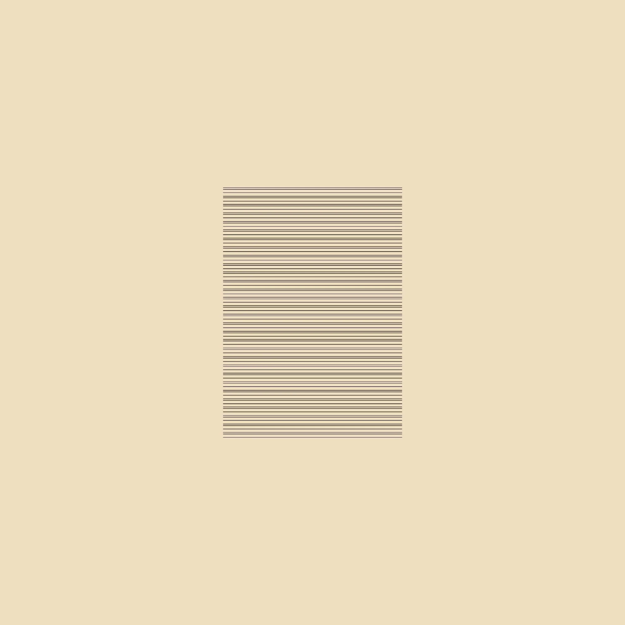 A beige-colored box with black horizontal lines at the bottom, possibly a barcode or a pattern.