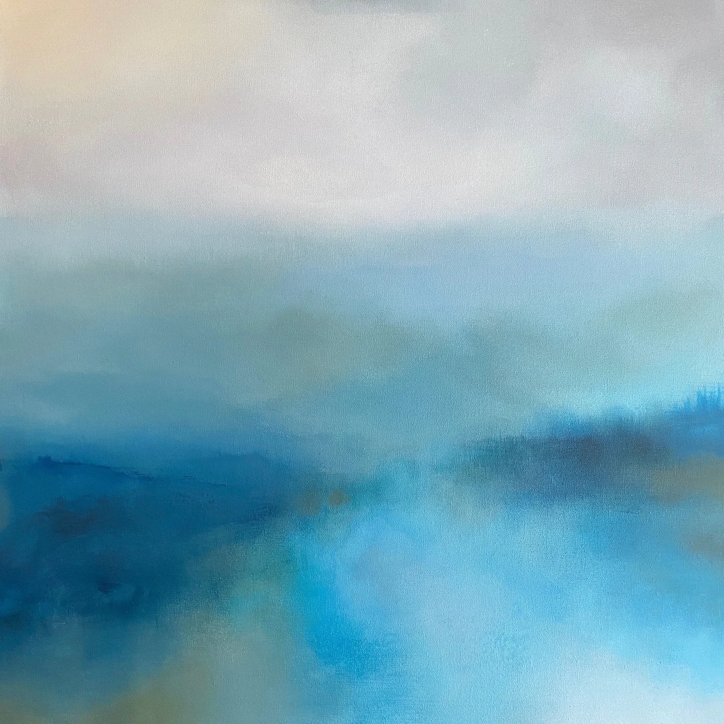 Let it Be, Acrylic on gallery wrapped canvas,30x30"- SOLD
