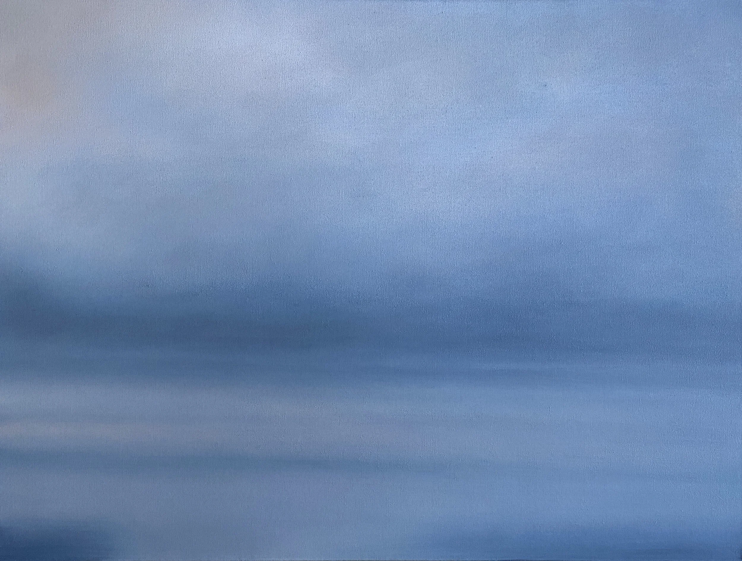 Descending 30x40" Oil & Cold Wax on Gallery Wrapped Canvas- SOLD