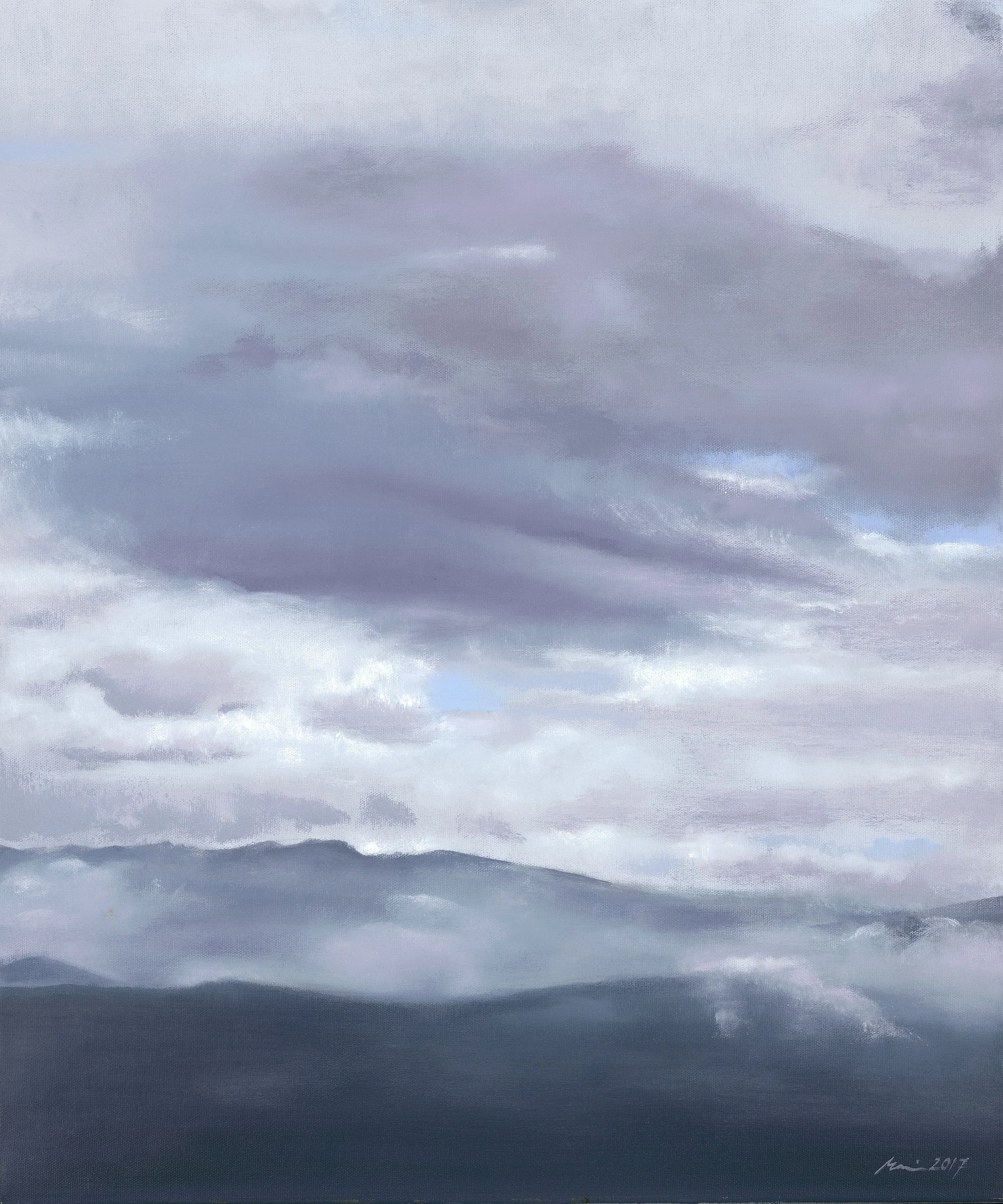 Above the Clouds 10x13" Giclee print on 12x16" paper