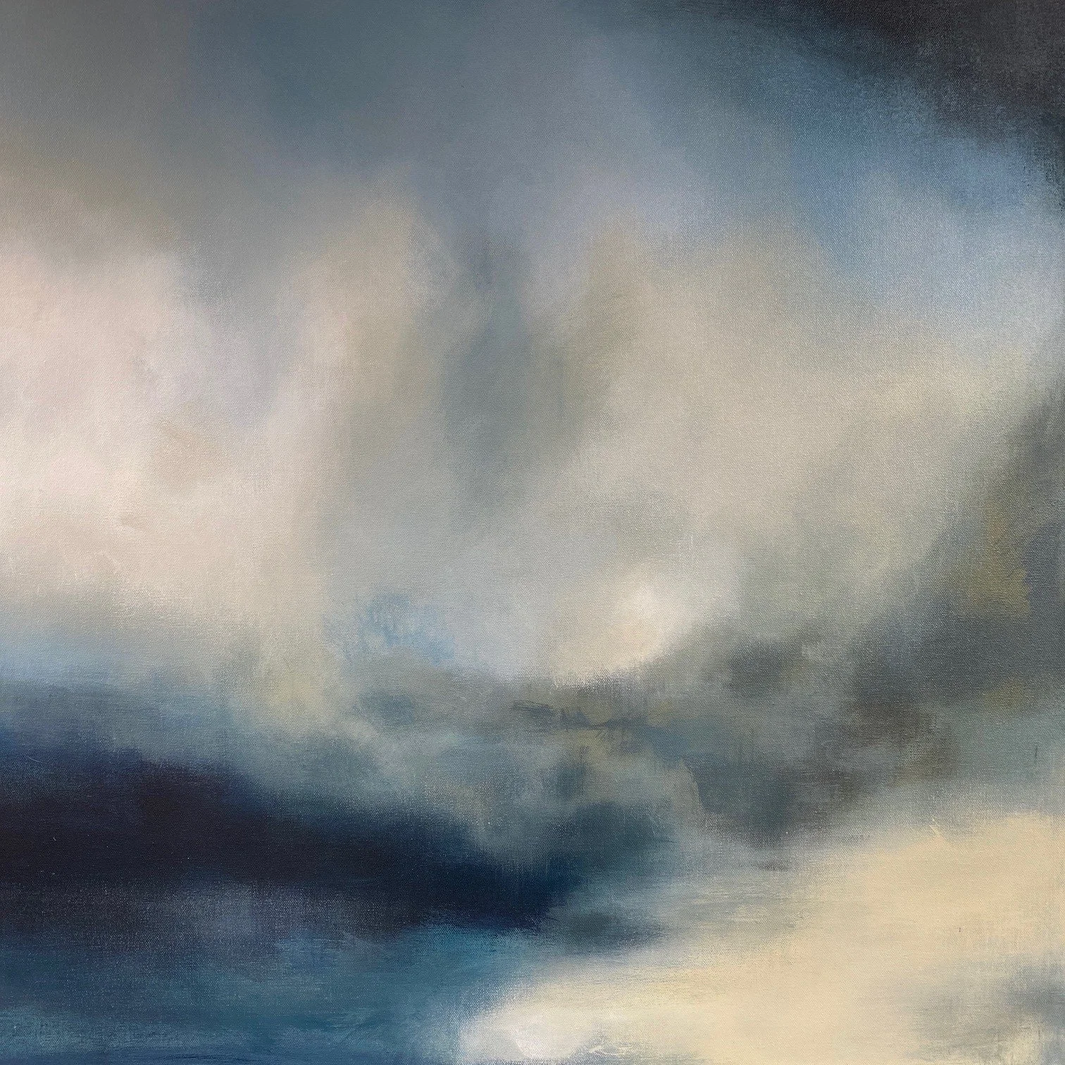 Voyaging 30x30" Acrylic on gallery wrapped canvas- SOLD