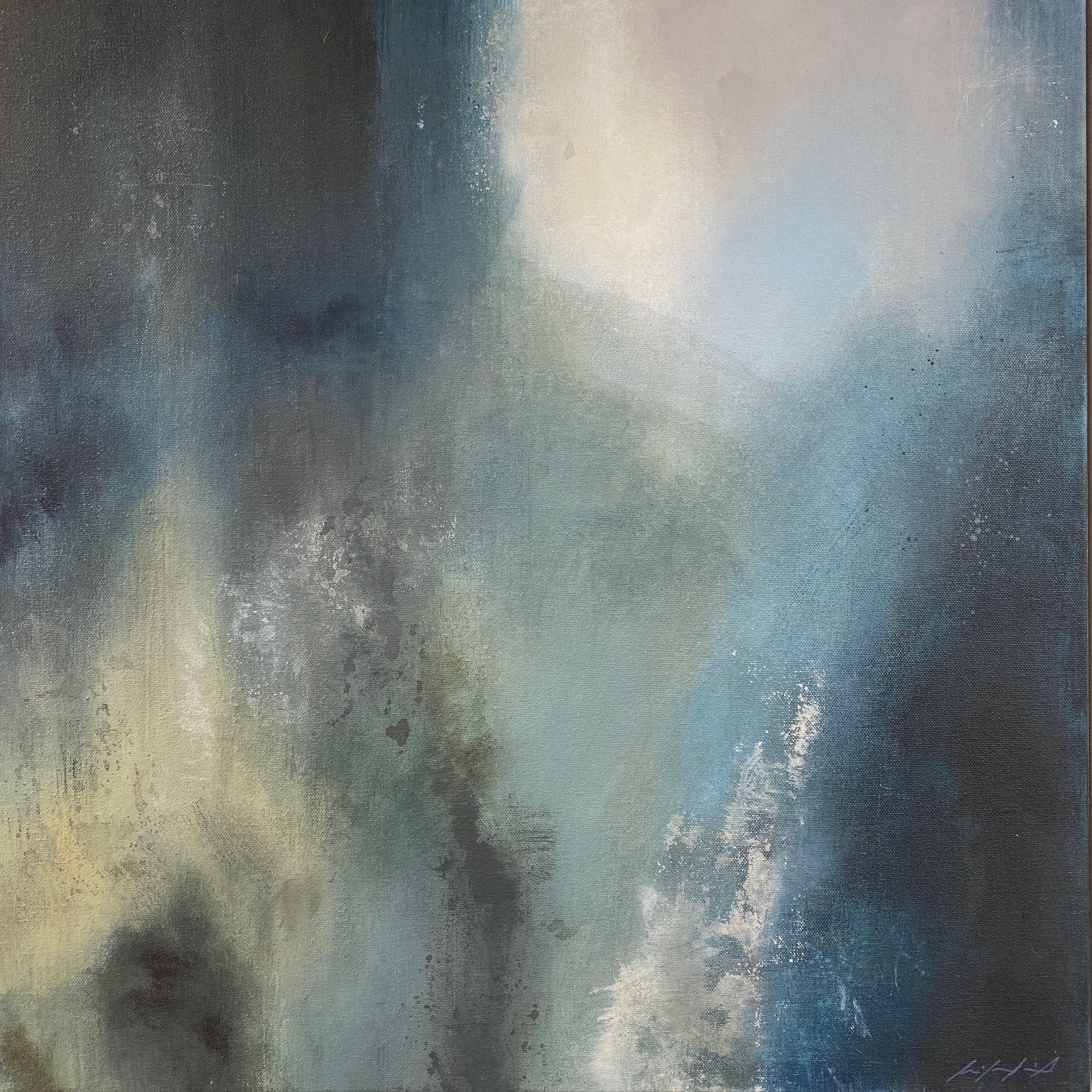 Passages 24x24" Acrylic on gallery wrapped Canvas