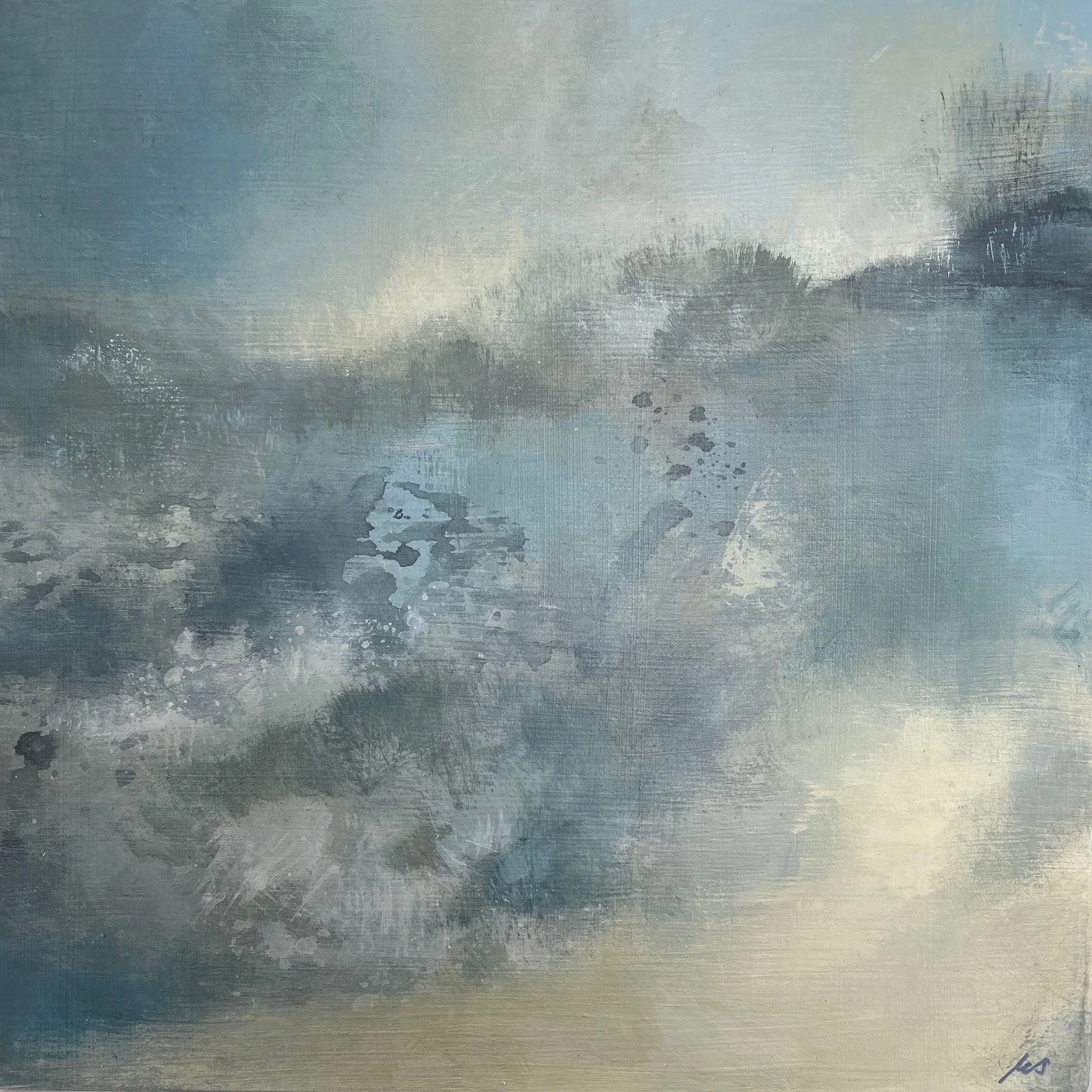 Light Ahead 12x12" acrylic on panel- SOLD