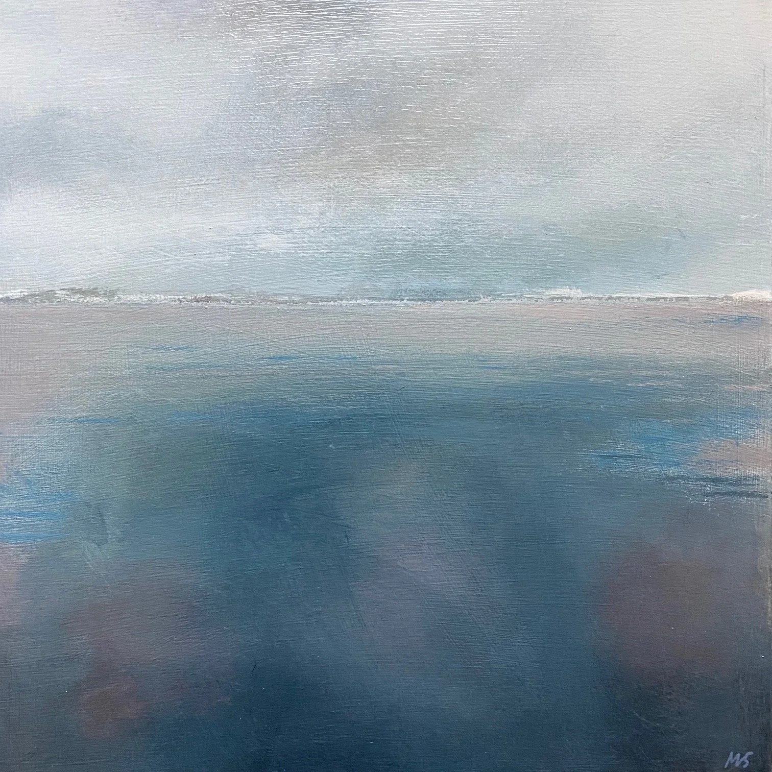 Land In Sight 12x12" Acrylic on Panel