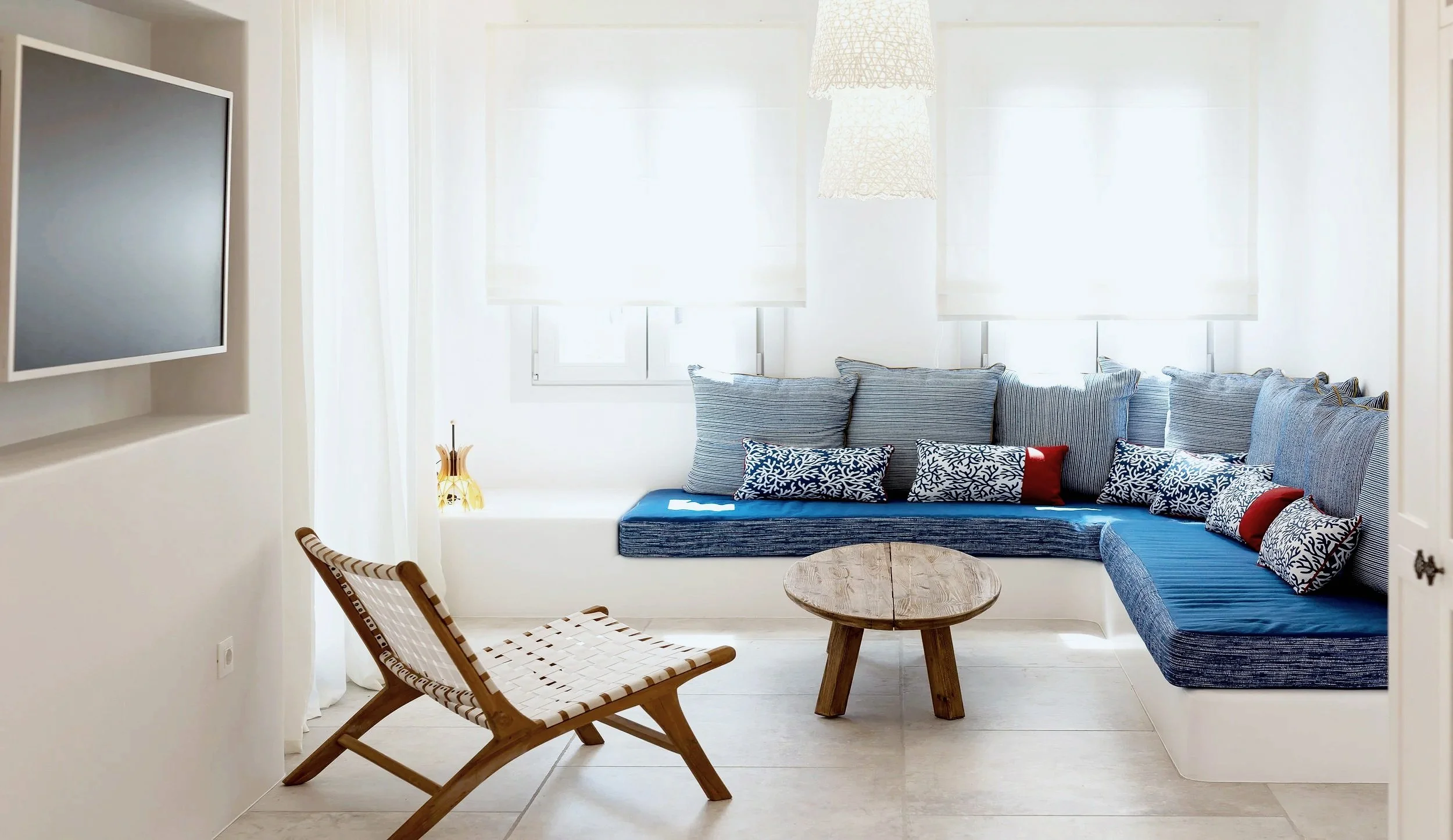 Prokopios Beach House lounge area