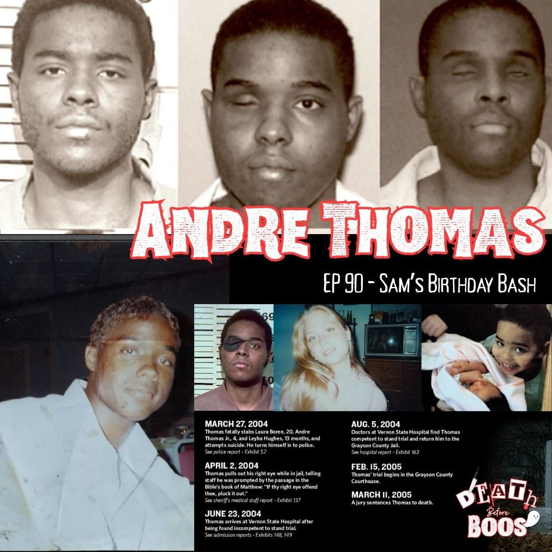 Sam and Jenn always say how important it is to seek help for your mental health. Had Andre Thomas and his family taken steps to provide assistance, maybe the events to follow would never have happened. His ex wife and her two children faced the wrath