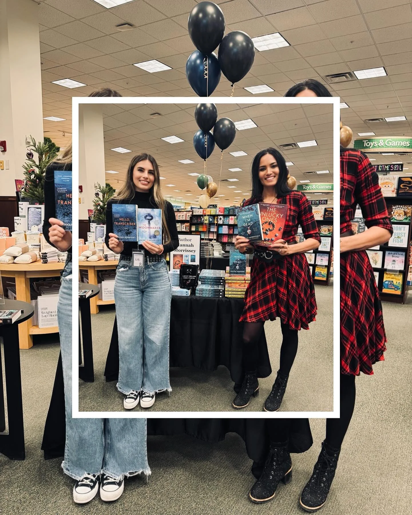 ✨Yesterday was so much fun celebrating 25 years of Barnes &amp; Noble being in Racine, WI! The place was packed from the moment I walked in until after I left (2 hours later than planned 😅). It was such a great day, we signed a ton of books, and I g