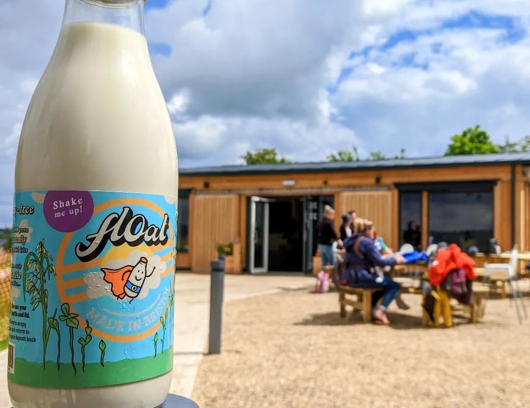 Bath City Farm has a brand new cafe, and they have chosen to go with float for their oatmilk in their coffees, and we're happy about it as it means we get to go there every week!