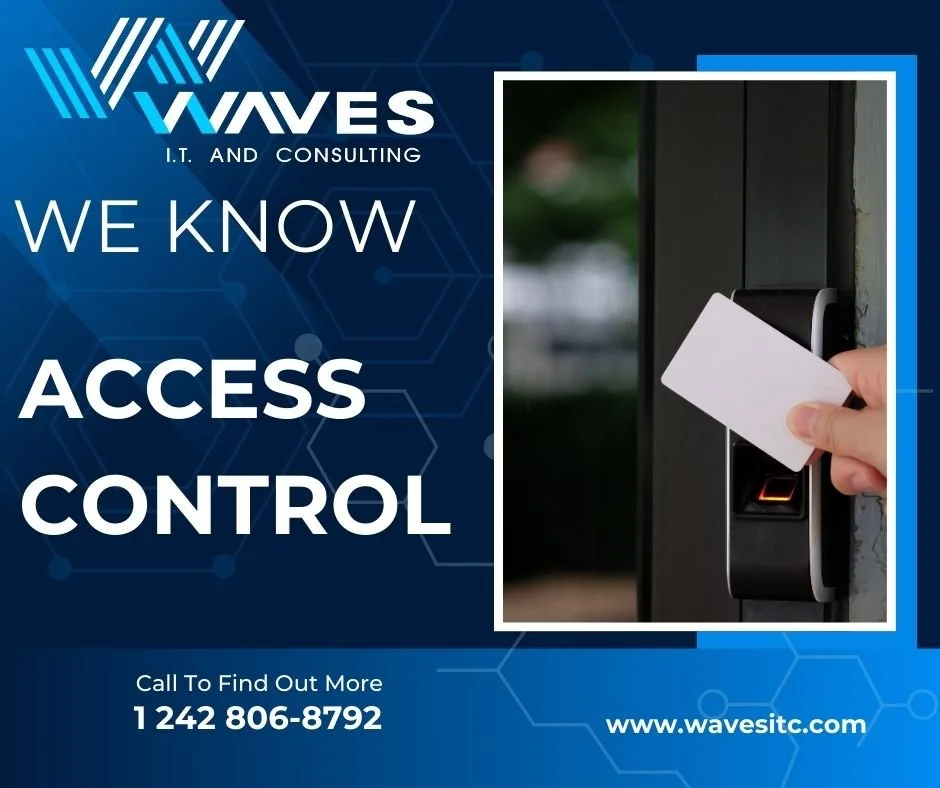 Revolving door no more. Amp up your business security with controlled access. Keycards, Clock ins and flow tracking.
#CalltheITGuy #WavesITC #AccessControl