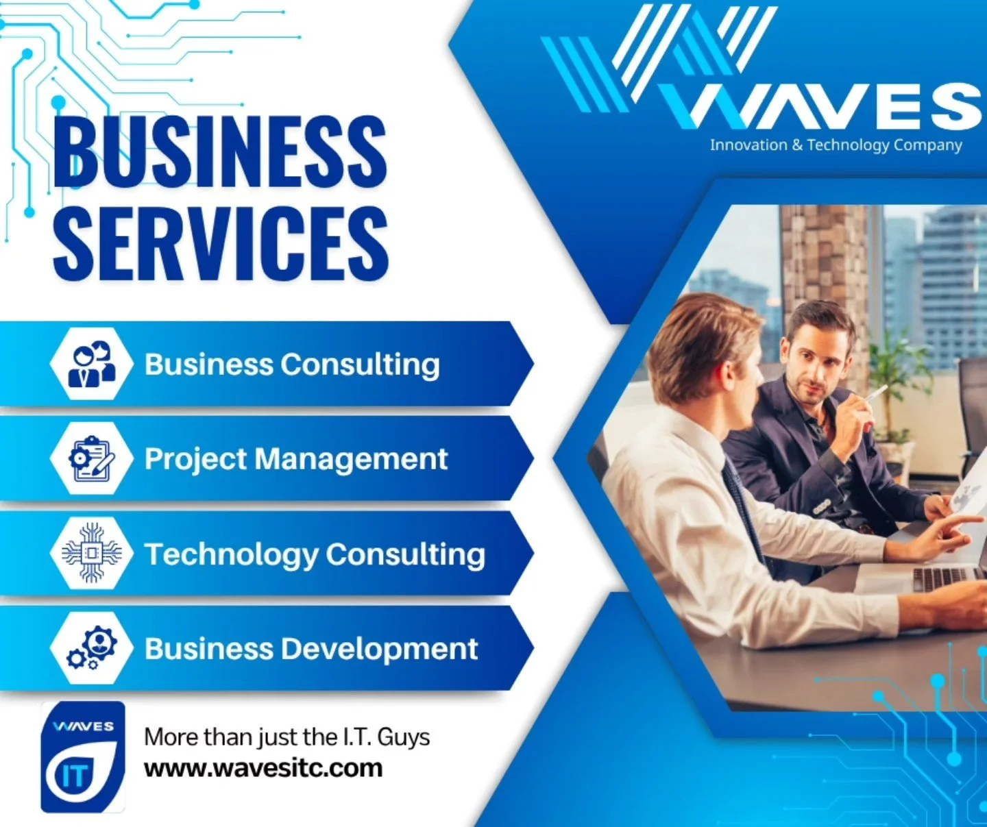 🚀 We&rsquo;re not just the I.T. guys.
We help businesses grow smarter.

✅ Consulting
✅ Project Management
✅ Tech Strategy
✅ Business Development

Let&rsquo;s build something better: wavesitc.com
#WavesITC #BusinessGrowth #TechConsulting #BahamasBusi