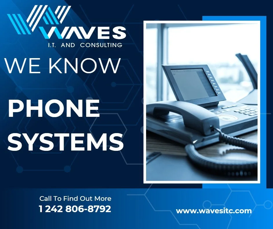 Upgrade Your Communication Game 

At Waves I.T., we're experts in all phone services. Let us help you transform your business communication. Ready to get started? Contact us today!

#ITConsulting #BusinessCommunication #TechUpgrade
