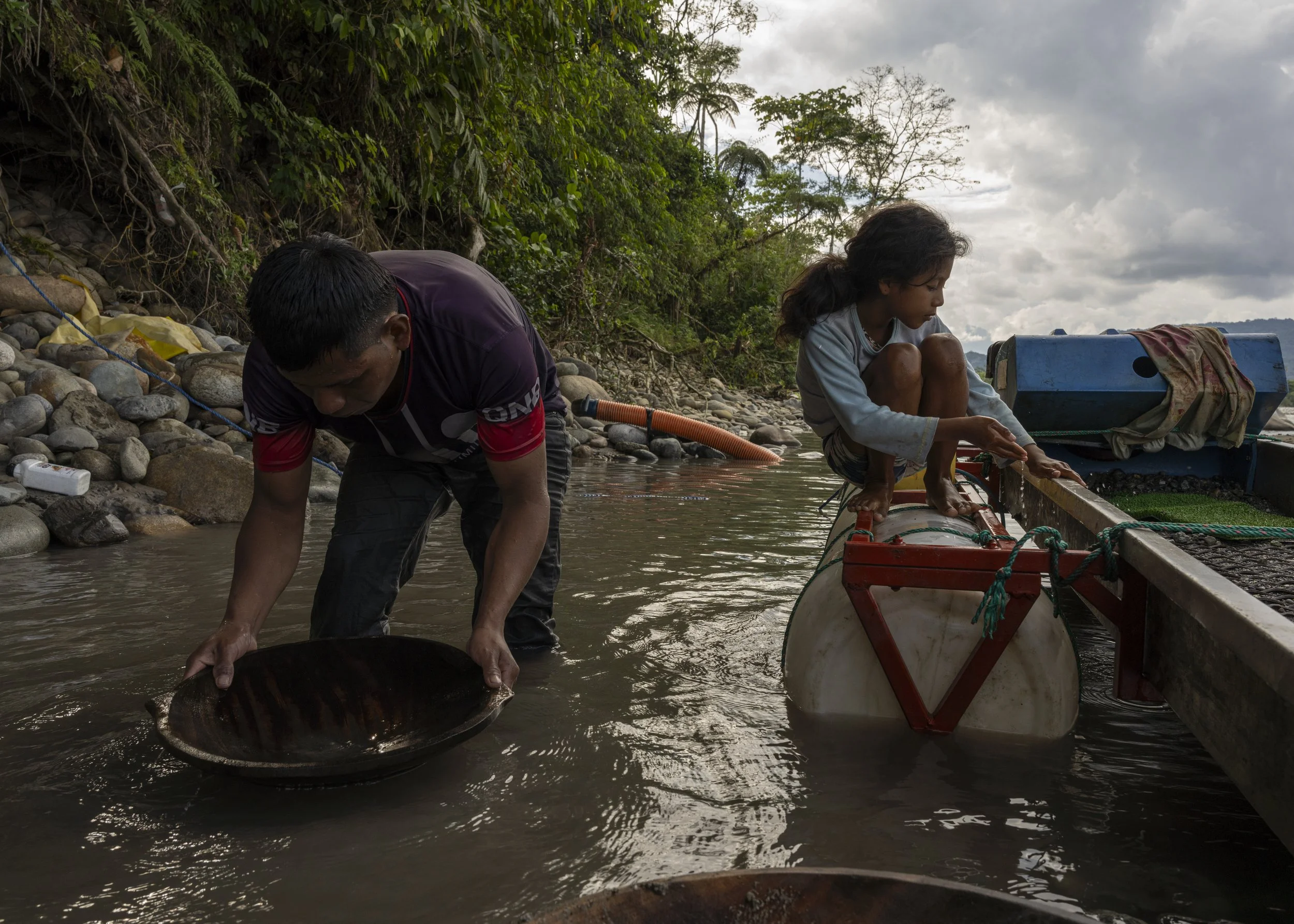 Indigenous people have mined gold since ancestral times.