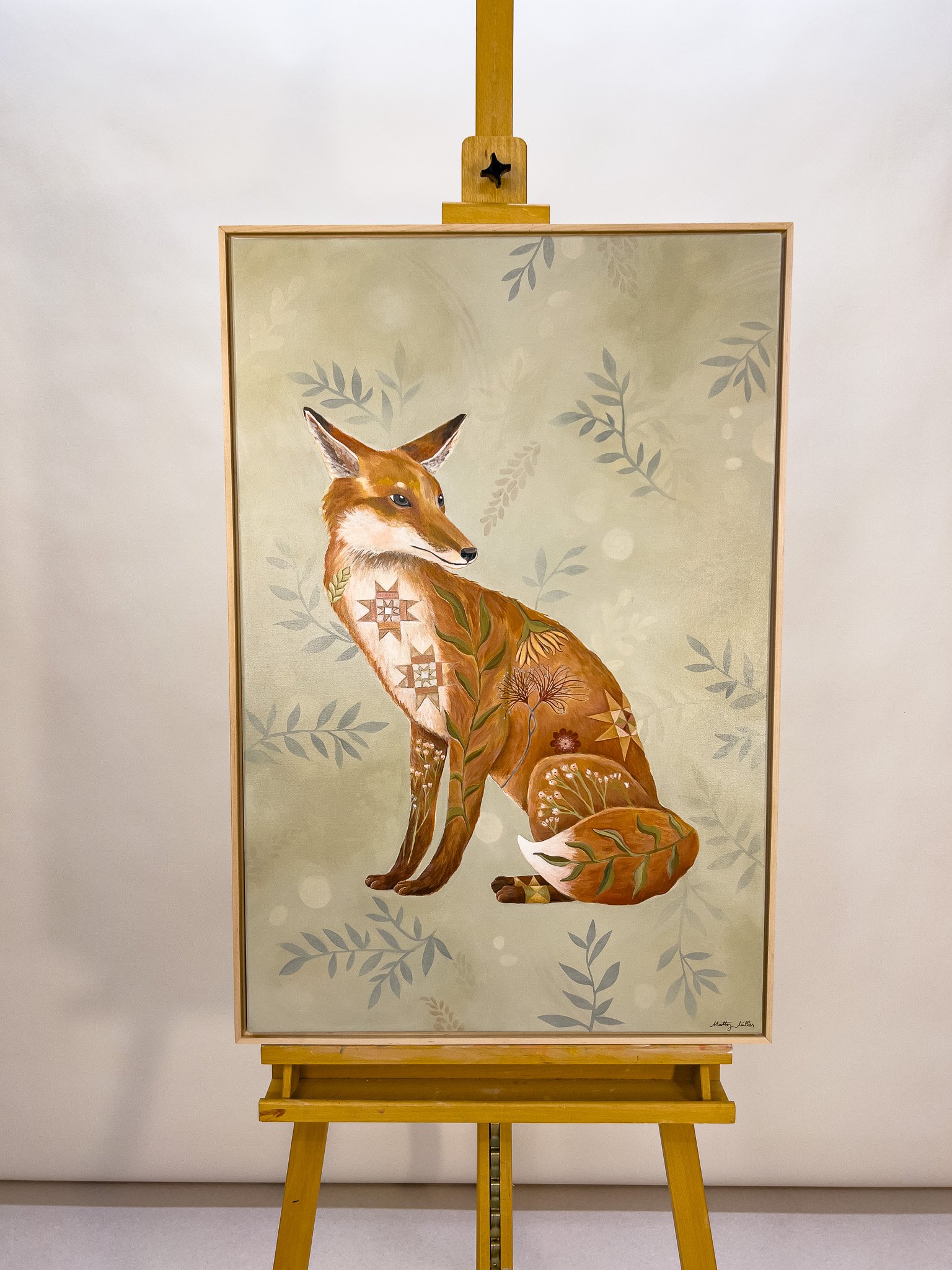 Innocent Mischief is Good for the Soul on easel .jpg