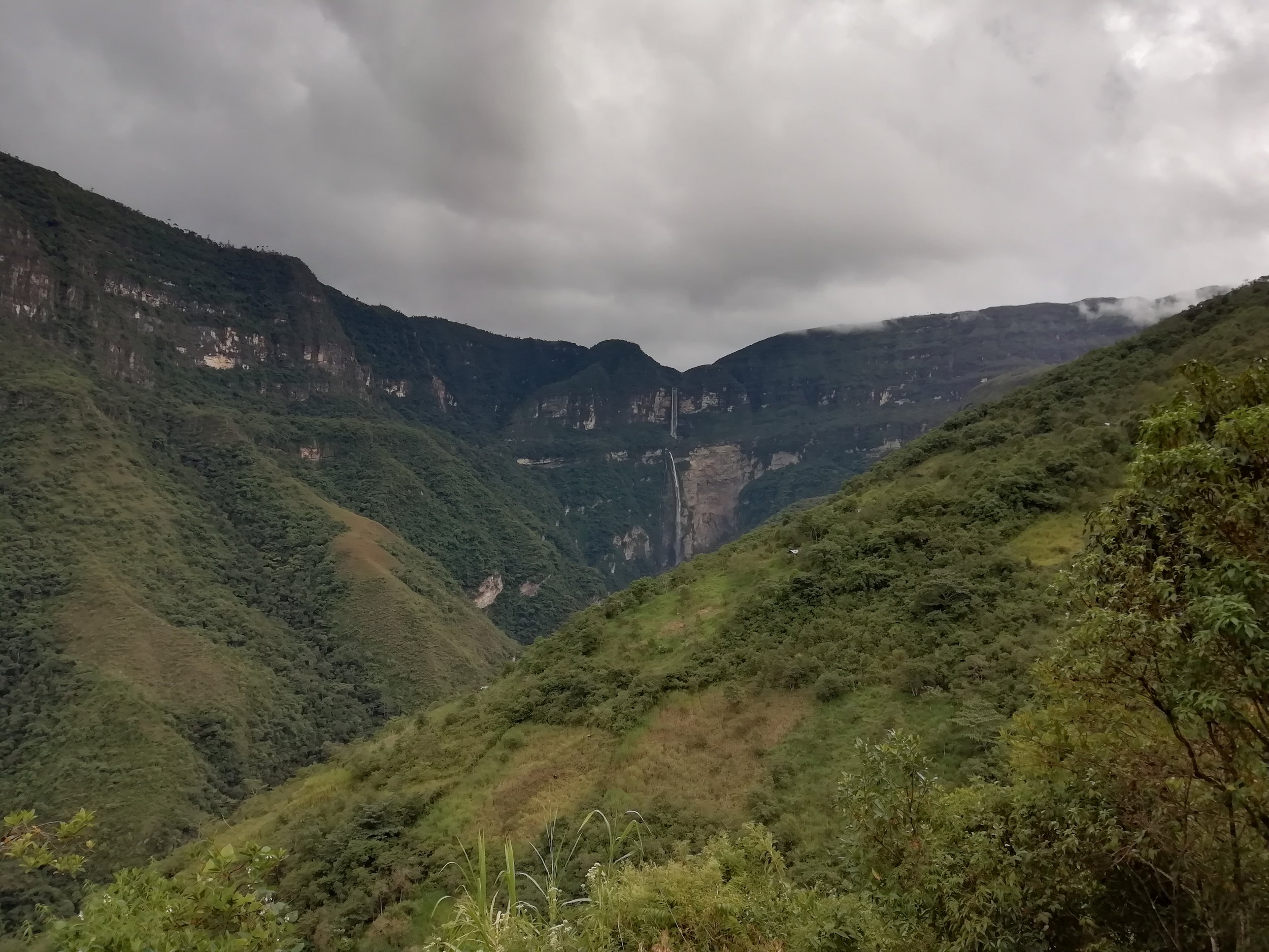 Chachapoya, Northern Peru, waterfall Gocta